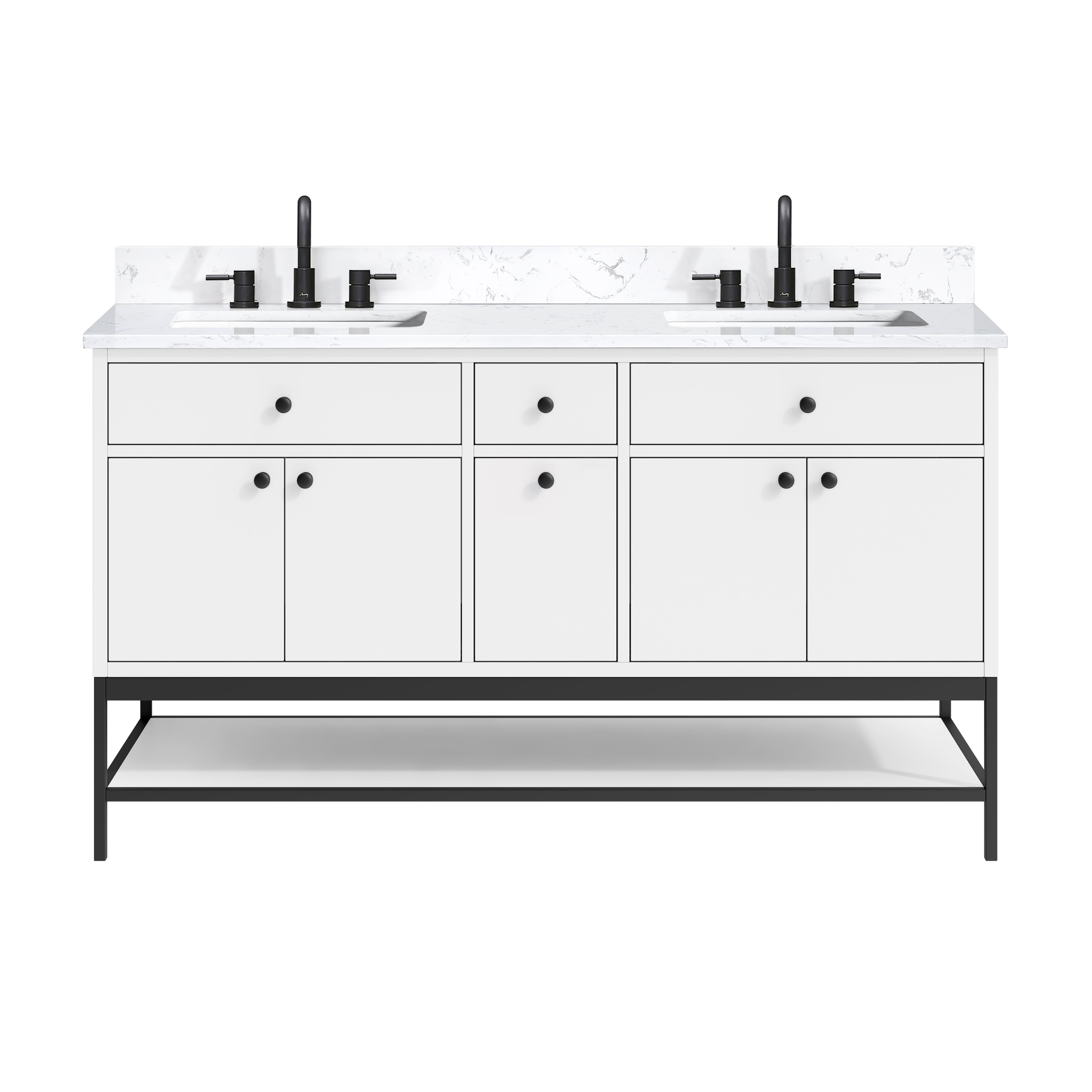 Avanity Paisley 60 Inch Vanity Set