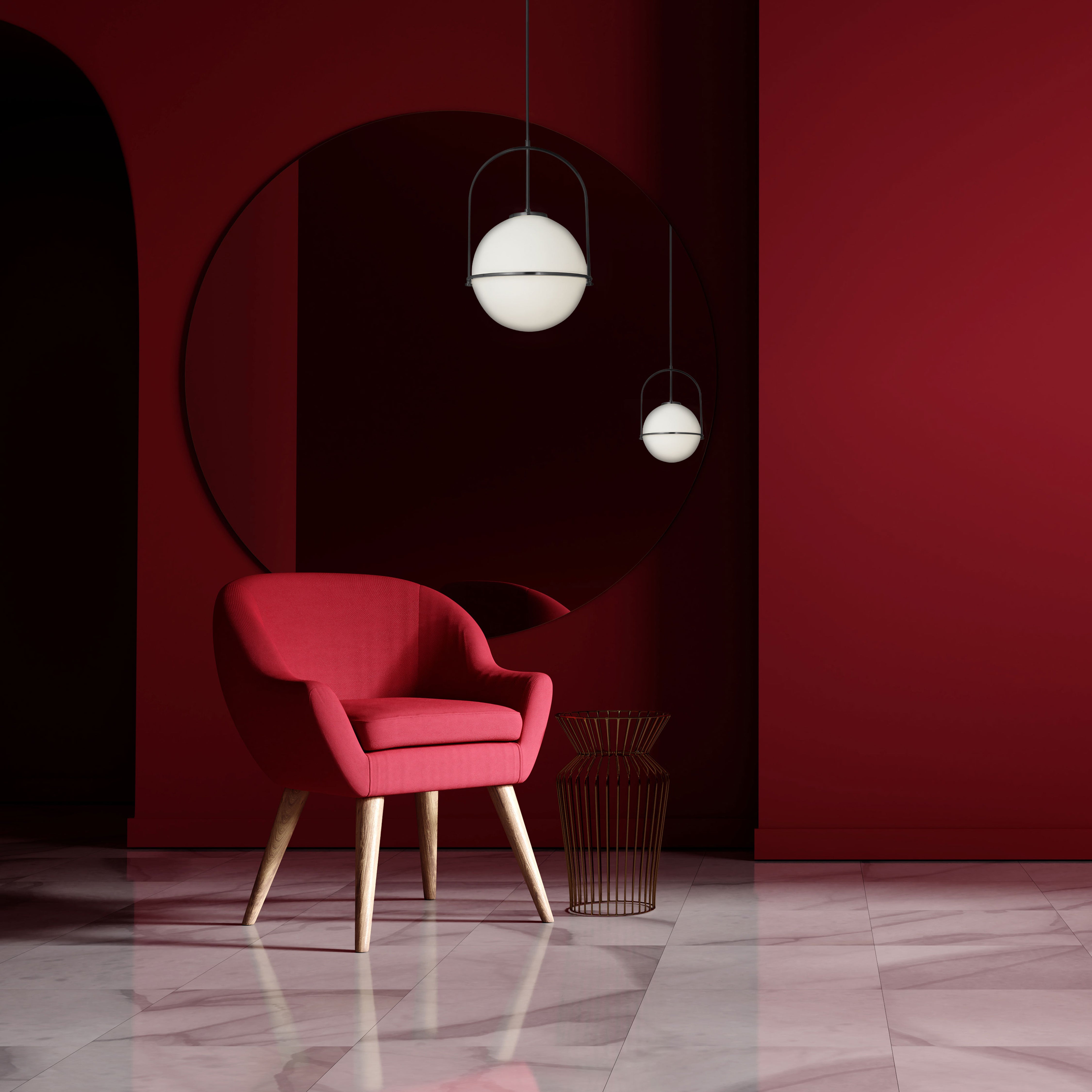 matte black pendants