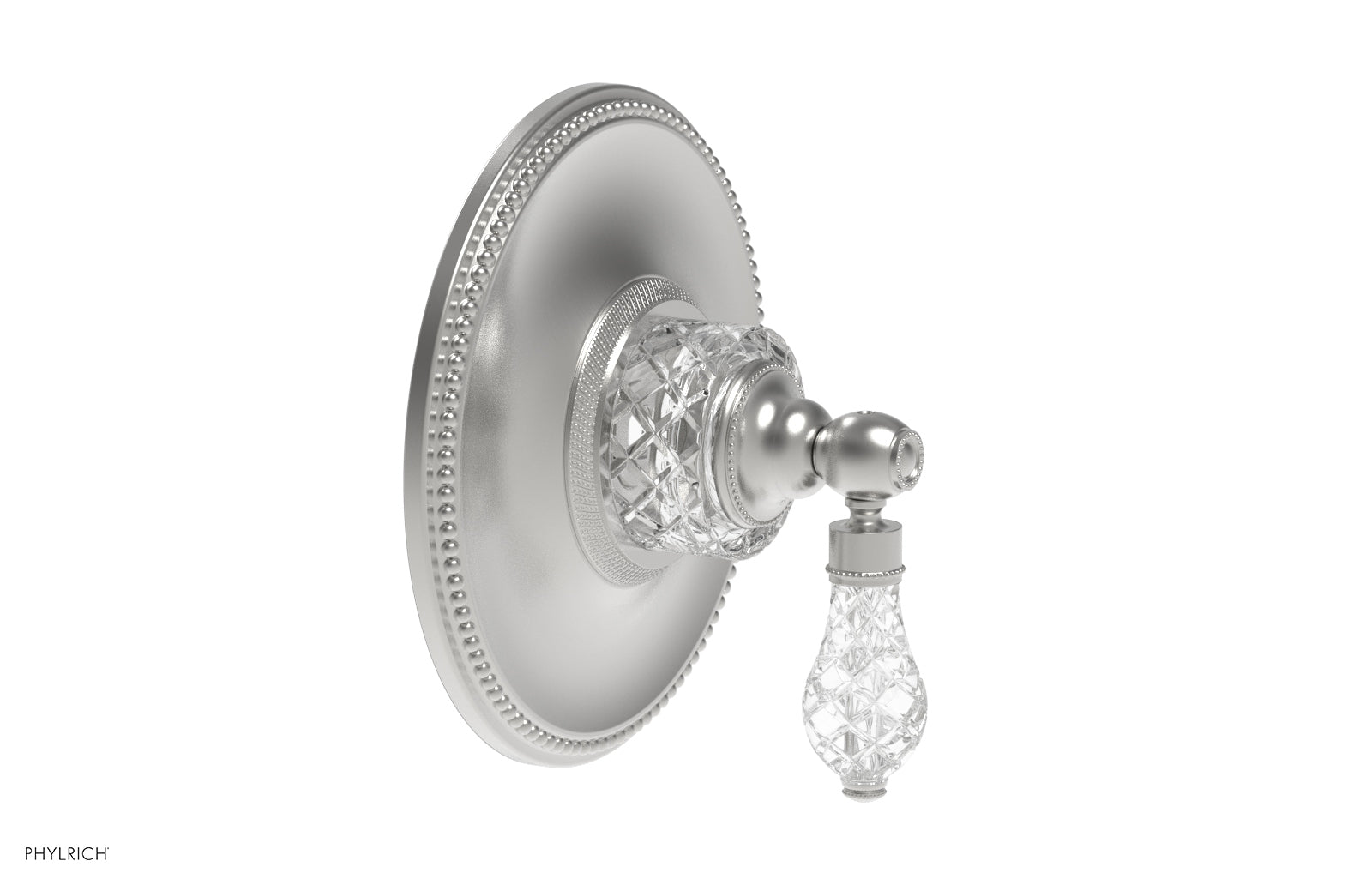 Phylrich REGENT CUT CRYSTAL 3/4" Thermostatic Shower Trim