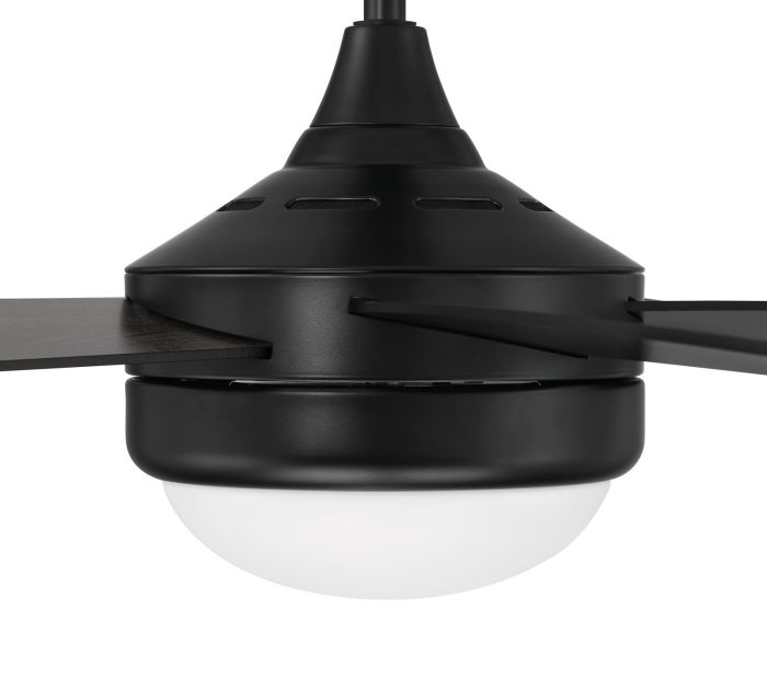 flat black ceiling fans