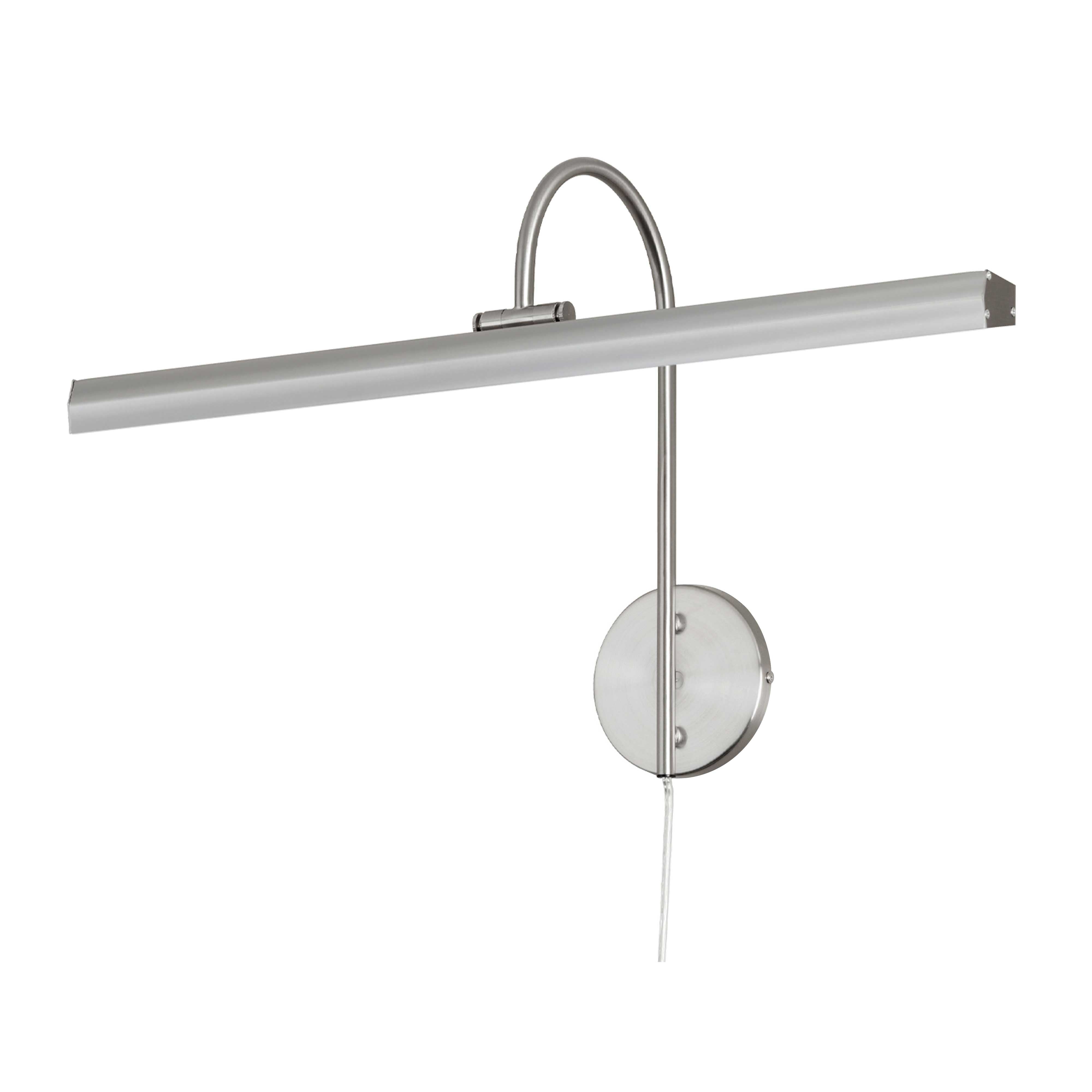 satin chrome wall mount