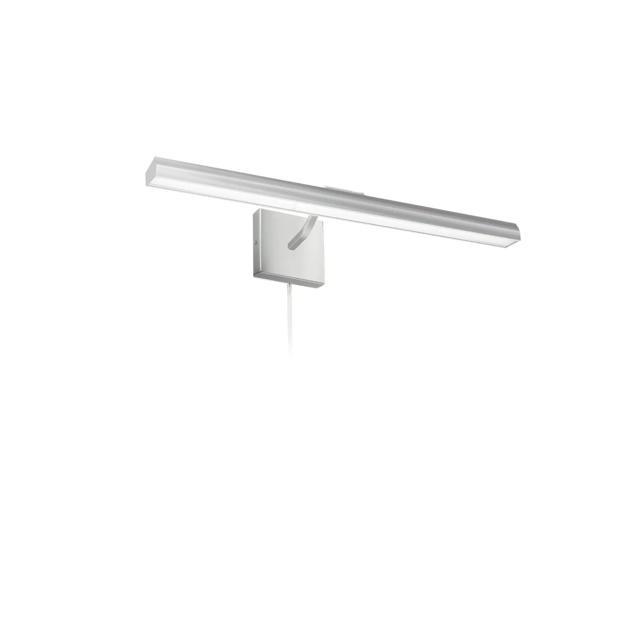 satin chrome wall mount