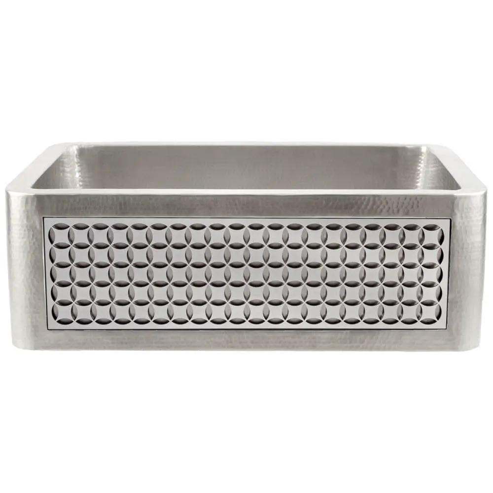 satin stainless steel panel