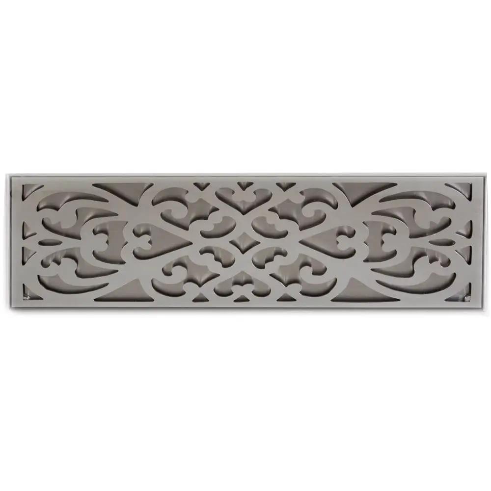 satin stainless steel panel