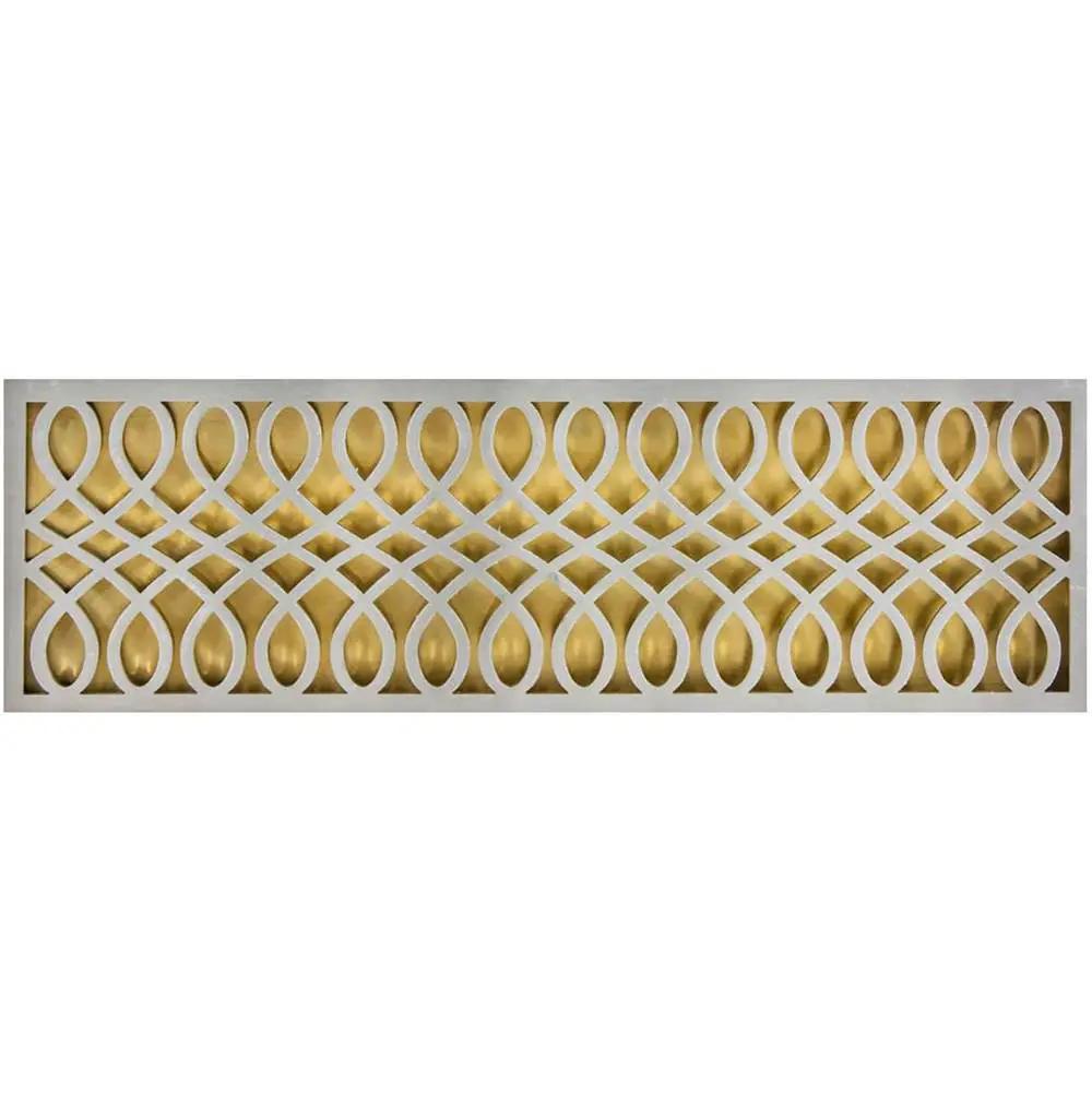 satin stainless steel panel