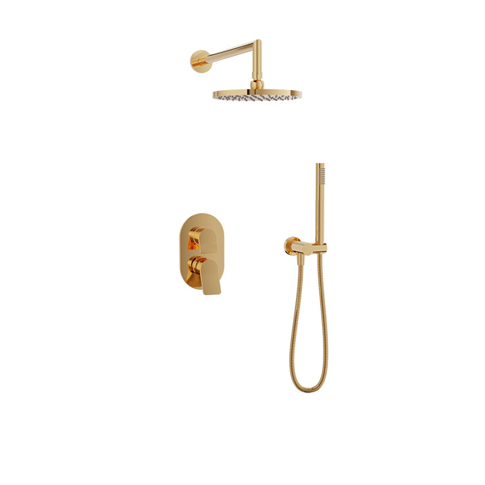 Baril Profile Complete Pressure Balanced Shower Kit - Non-Shared Ports