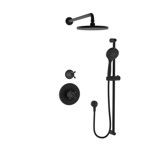 Baril Nautica Complete Thermostatic Shower Kit - Non-Shared Ports
