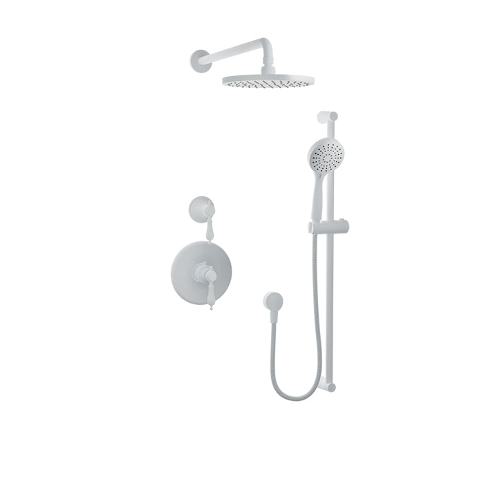 Baril Ralph Complete Thermostatic Shower Kit - Non-Shared Ports