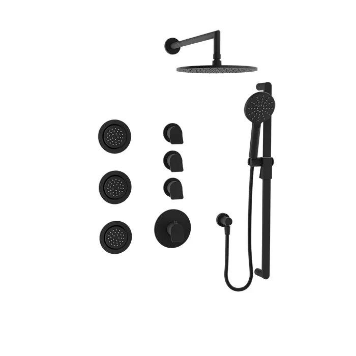 Baril Profile Complete Thermostatic Shower Kit by Baril