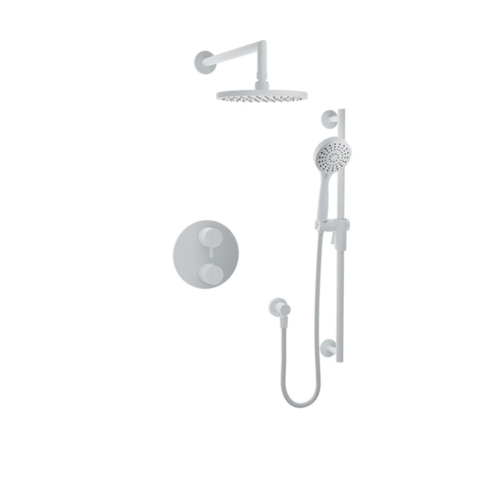 Baril Zip Complete Thermostatic Pressure Balanced Shower Kit - Non-Shared Ports