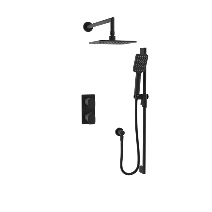Baril Petite Complete Thermostatic Pressure Balanced Shower Kit - Non-Shared Ports