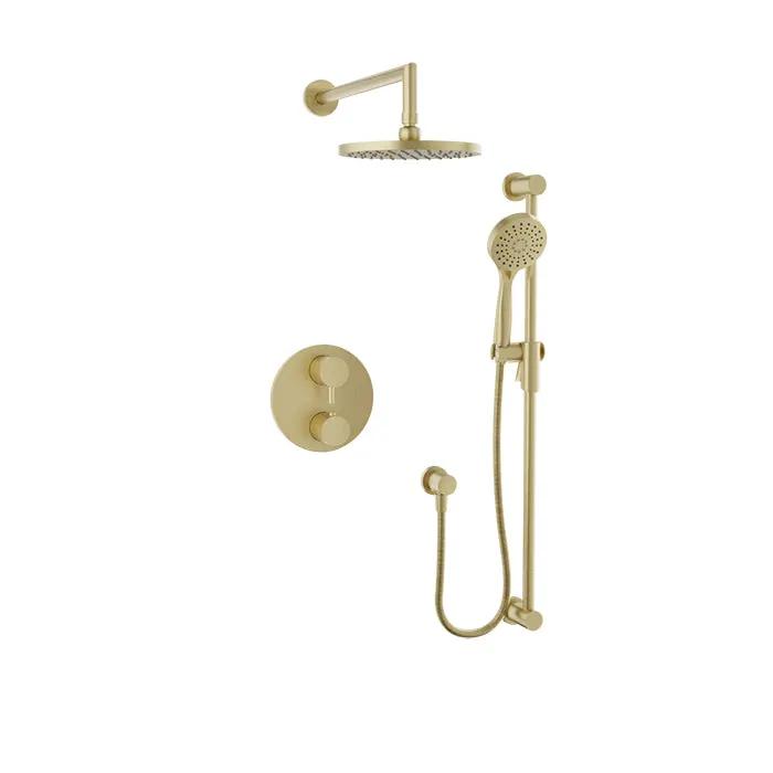 Baril Zip Complete Thermostatic Pressure Balanced Shower Kit by Baril