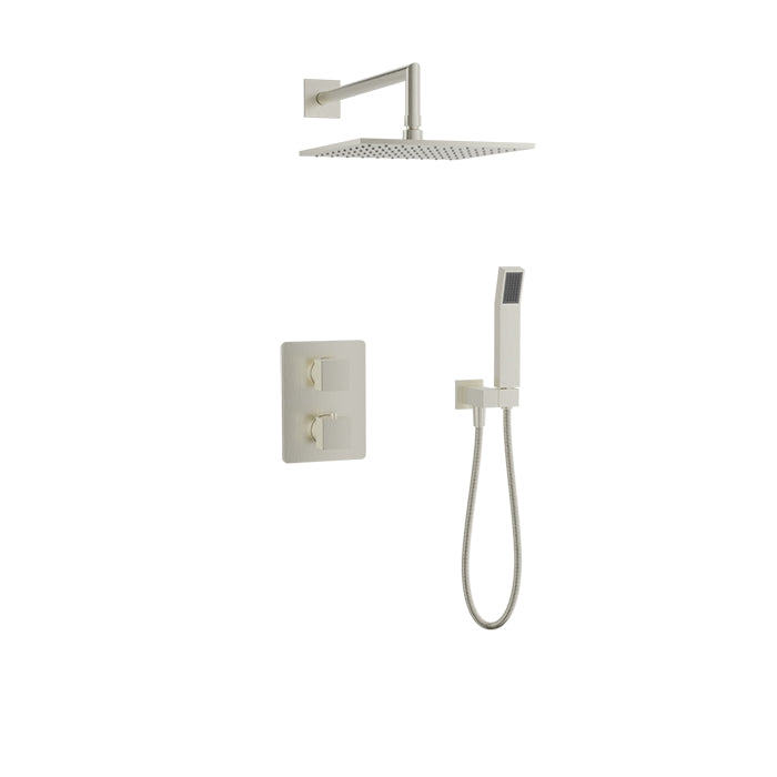 Baril Rec Complete Thermostatic Pressure Balanced Shower Kit - Non-Shared Ports