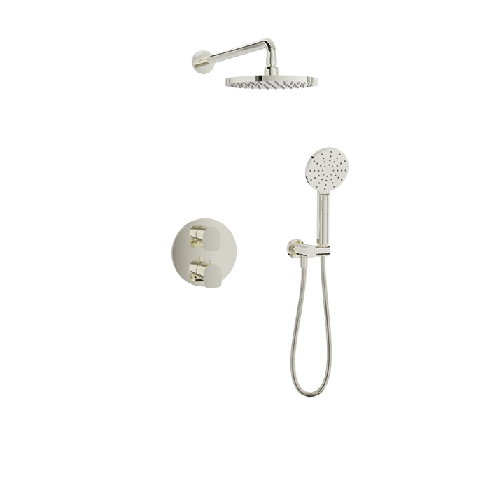 Baril Sens Complete Thermostatic Pressure Balanced Shower Kit - Non-Shared Ports
