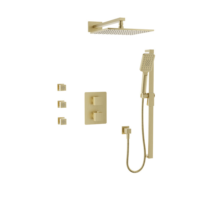 Baril Rec Complete Thermostatic Pressure Balanced Shower Kit