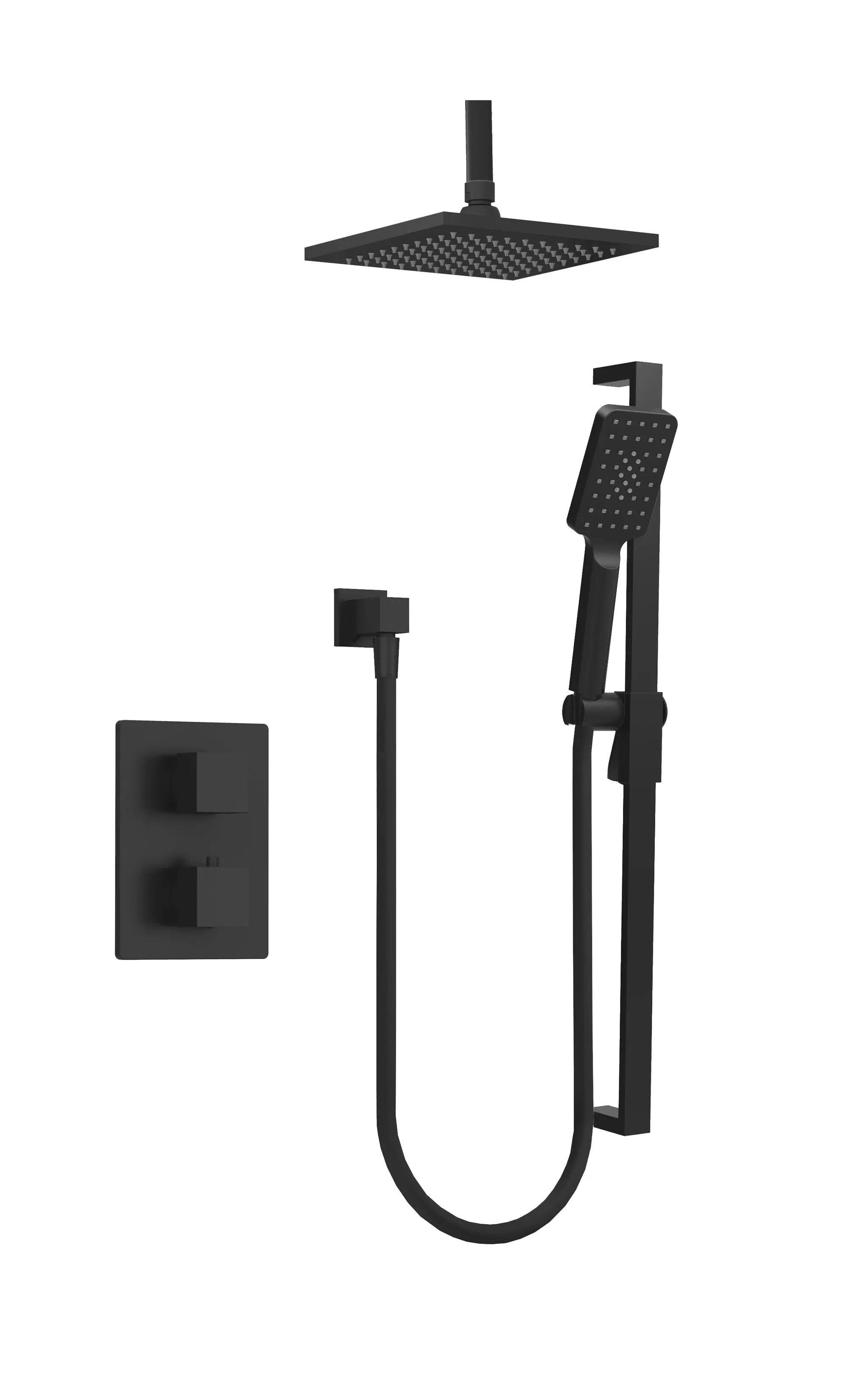 Baril Rec Complete Thermostatic Pressure Balanced Shower Kit by Baril