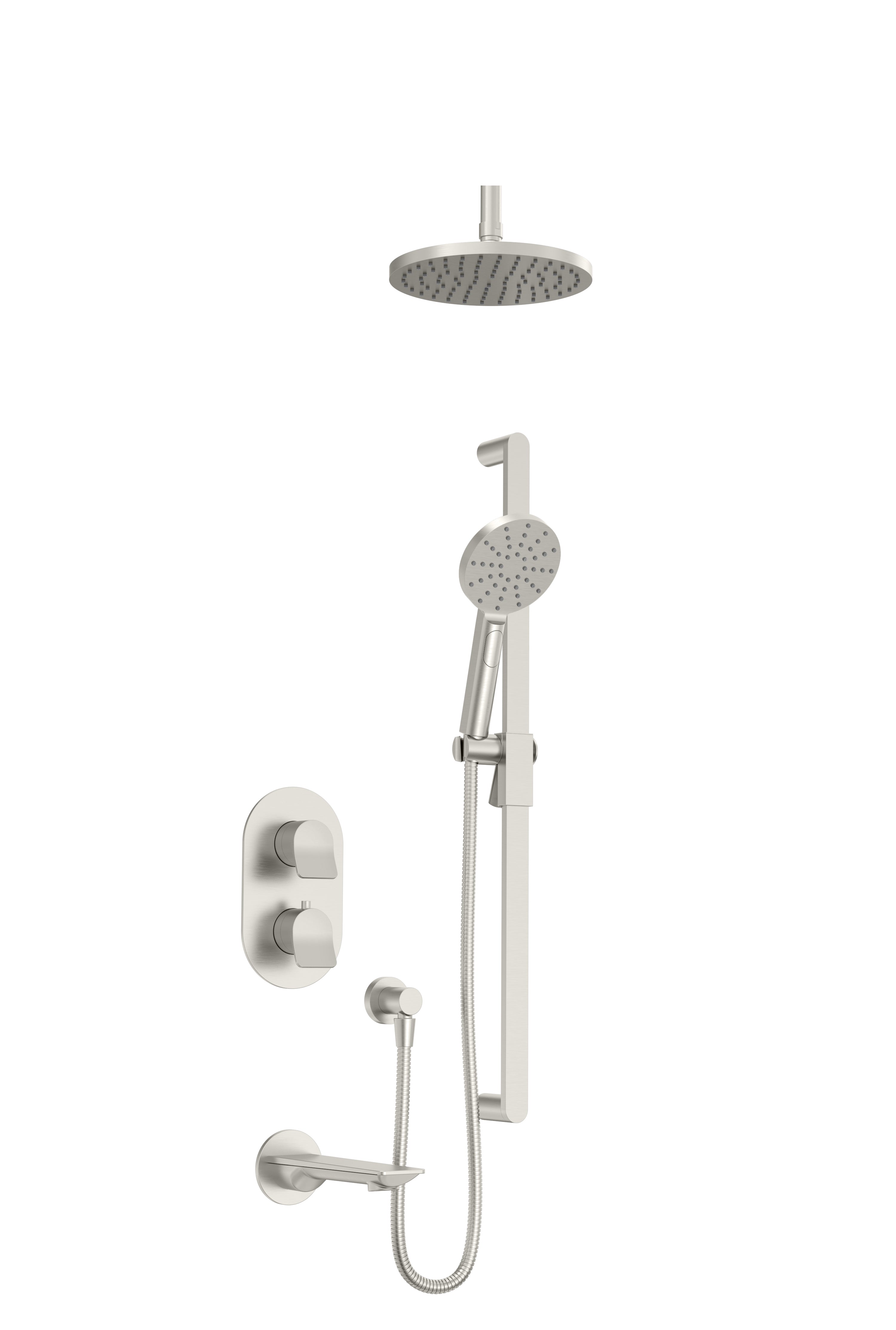 Baril Profile Complete Thermostatic Pressure Balanced Shower Kit