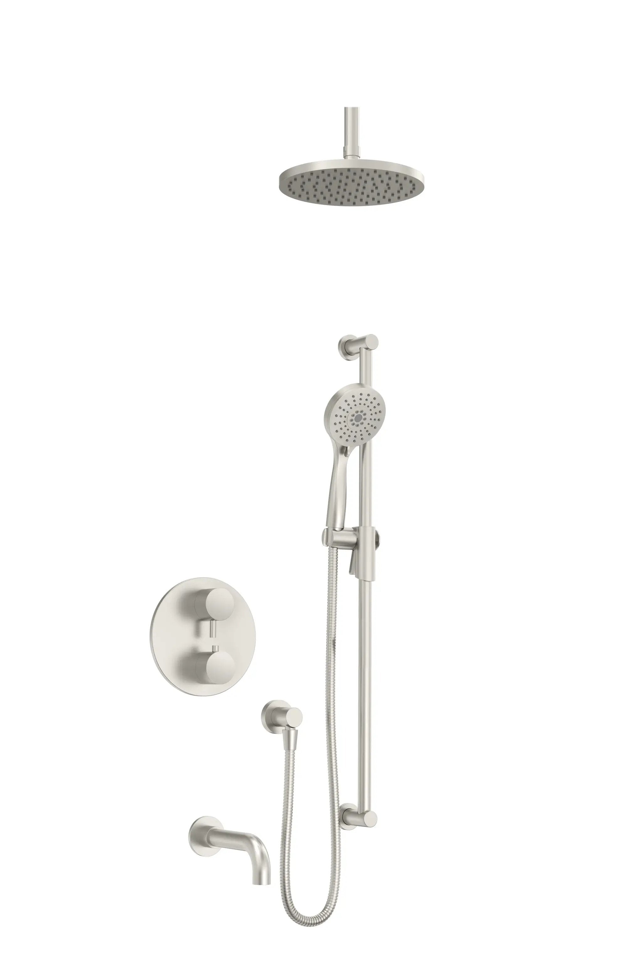 Baril Zip Complete Thermostatic Pressure Balanced Shower Kit by Baril
