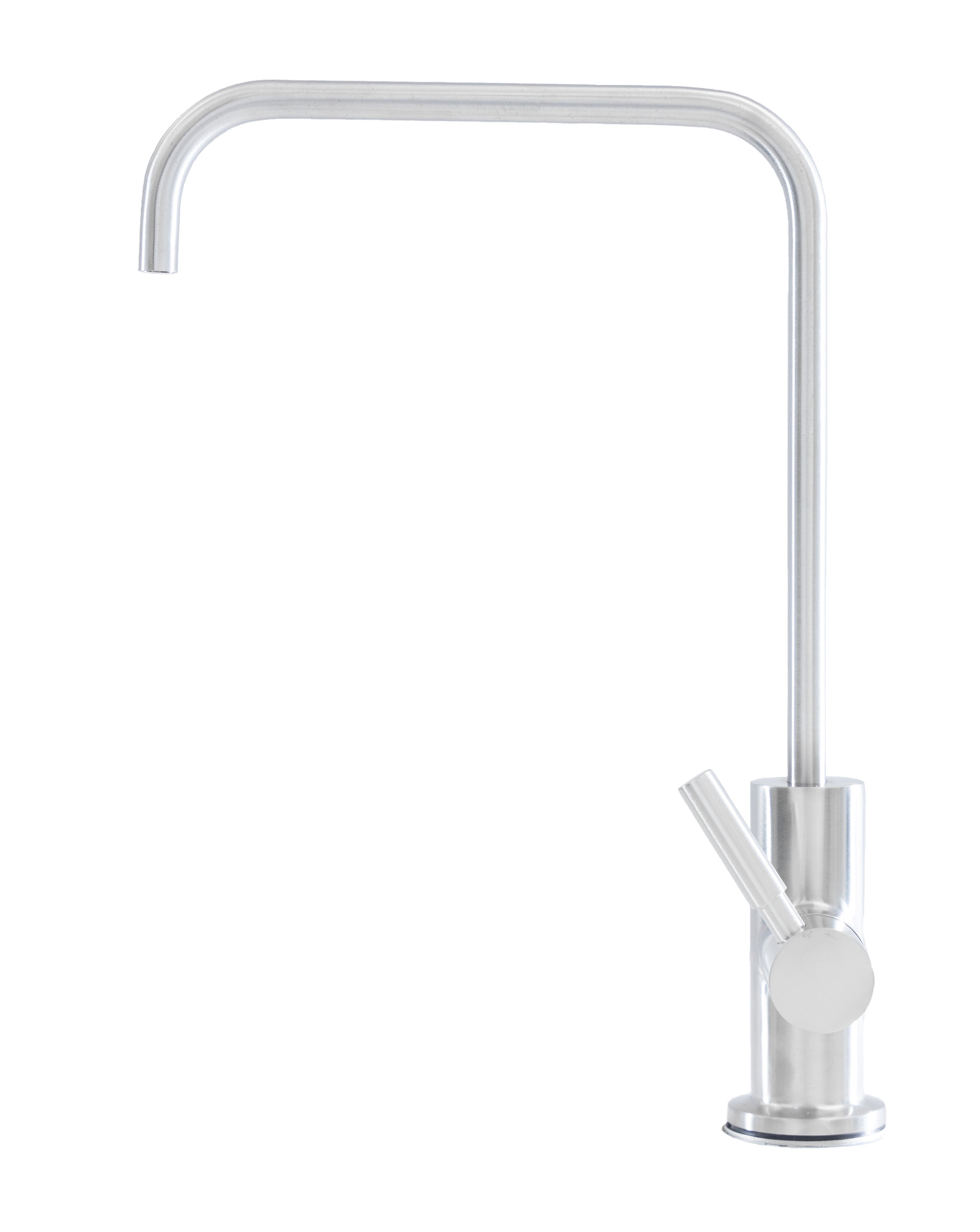 silver kitchen faucet