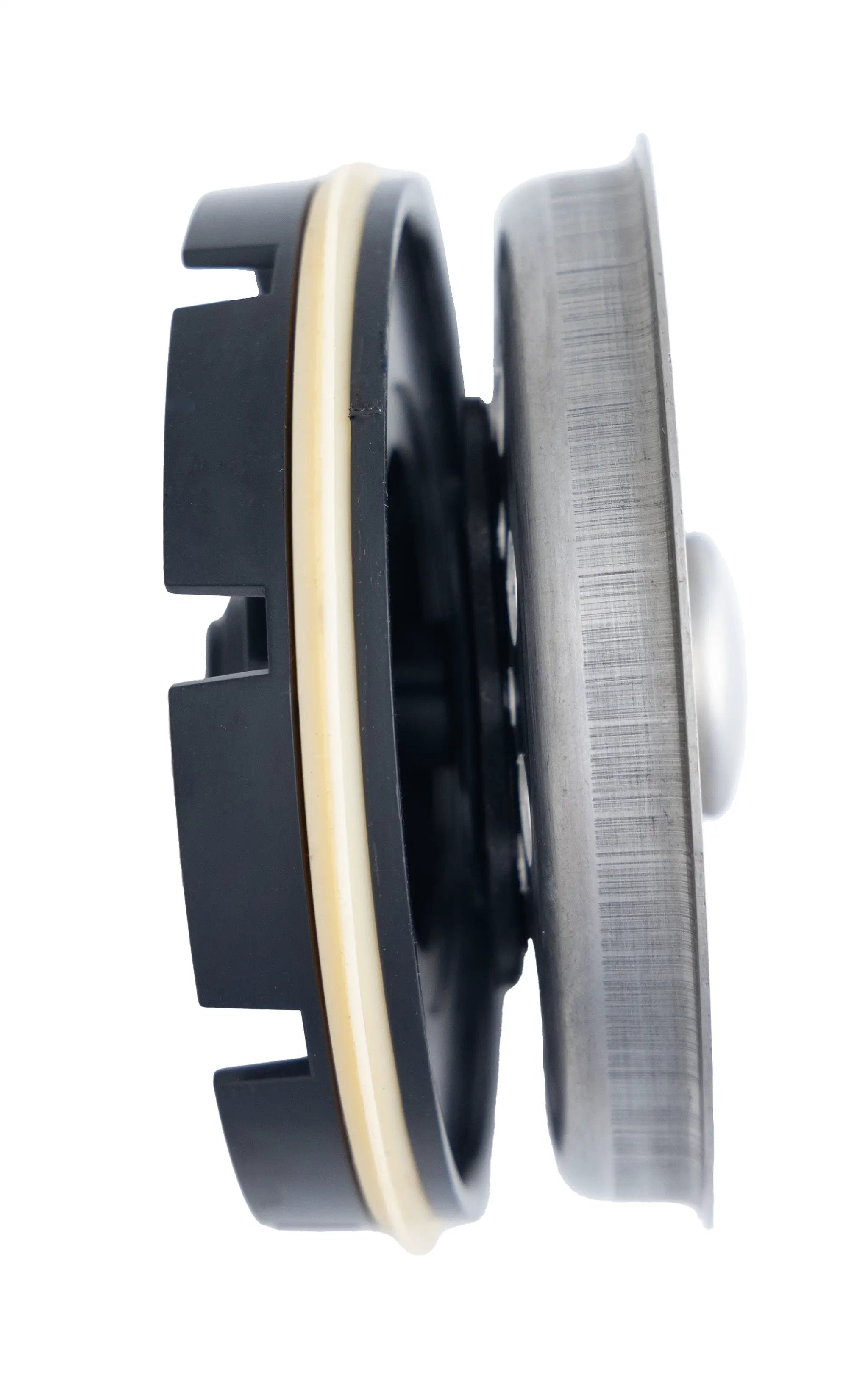 silver disposer flange