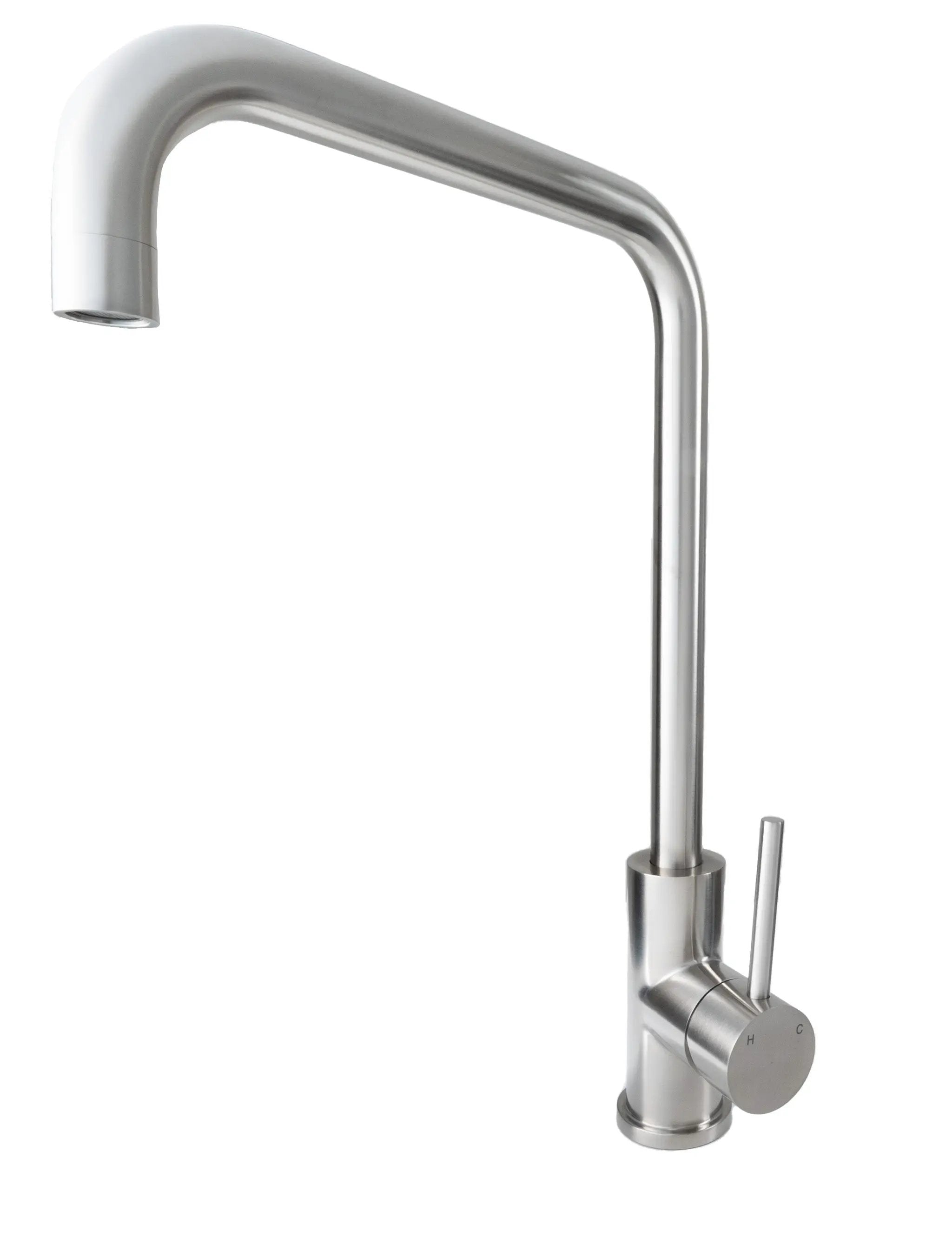 silver kitchen faucet