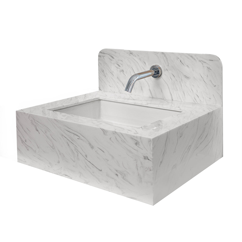 marmo solid surface vanity