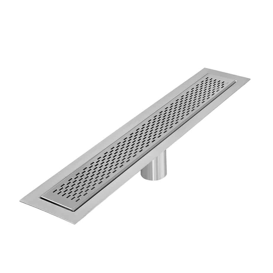 satin linear drain