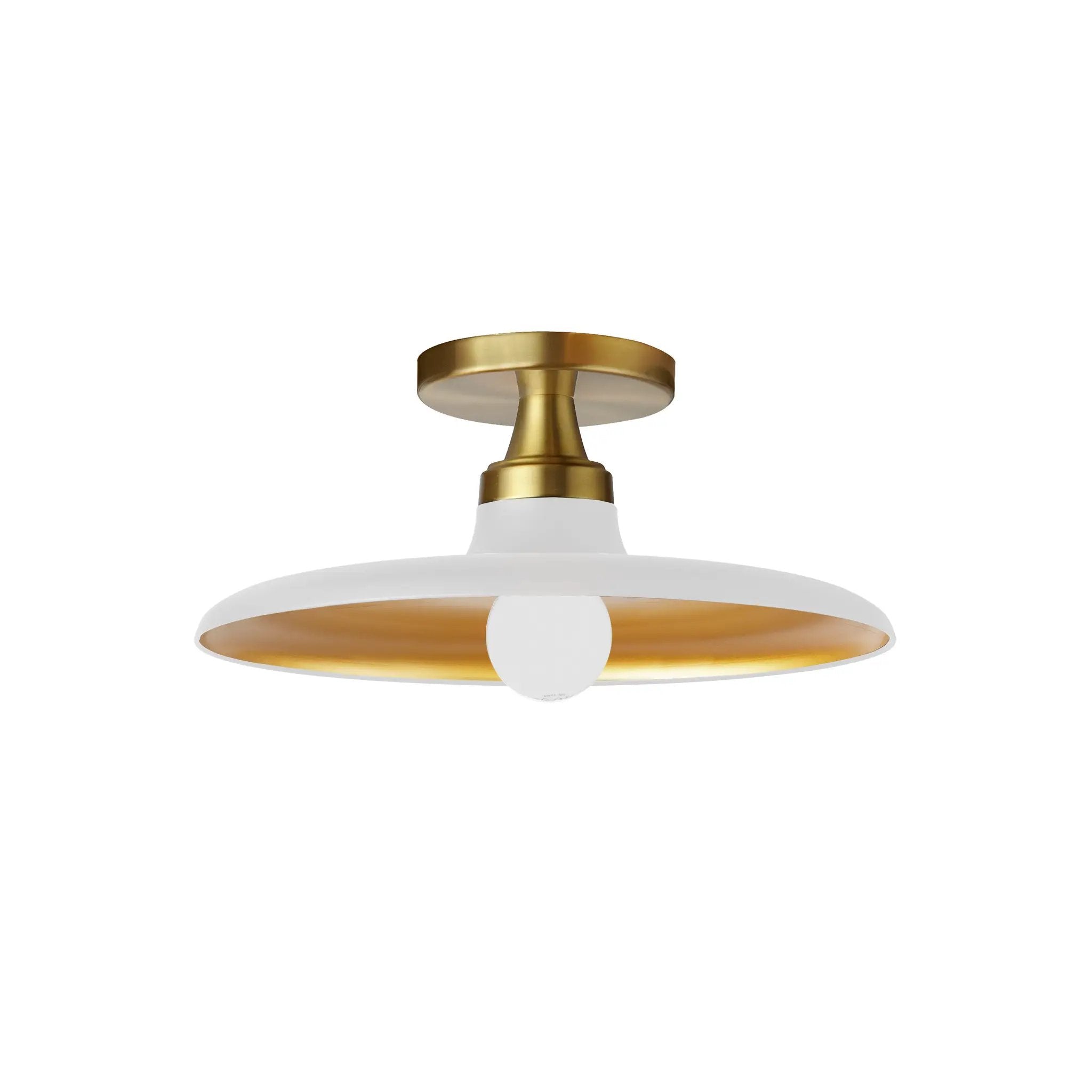 Dainolite 1 Light Semi-Flush Mount by Dainolite