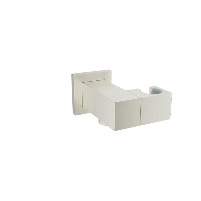 Baril Shower Components Wall Mounted Hand Shower Holder and Supply Elbow by Baril