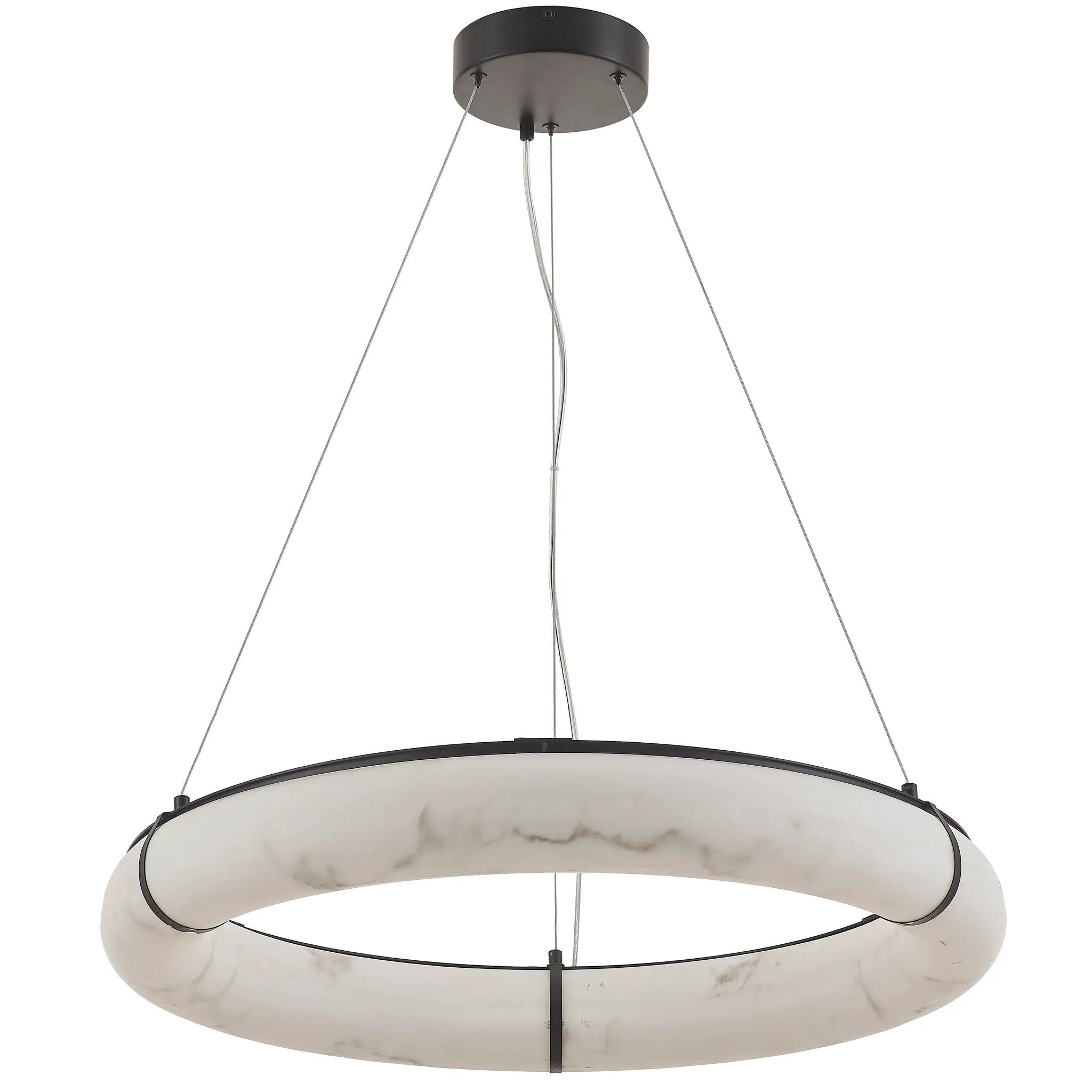 Dainolite 63W Pendant Light with Faux Alabaster by Dainolite