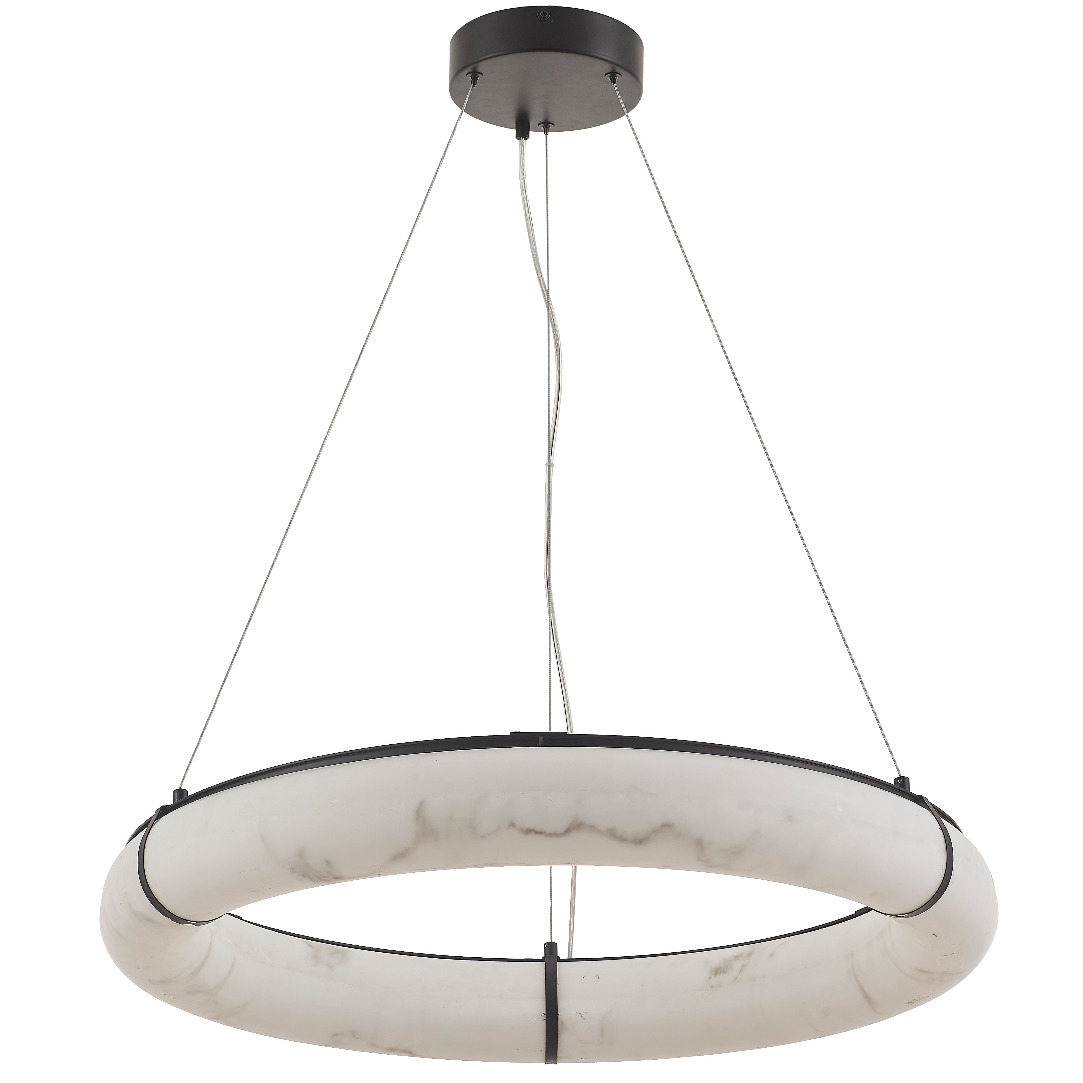 Dainolite 63W Pendant Light with Faux Alabaster