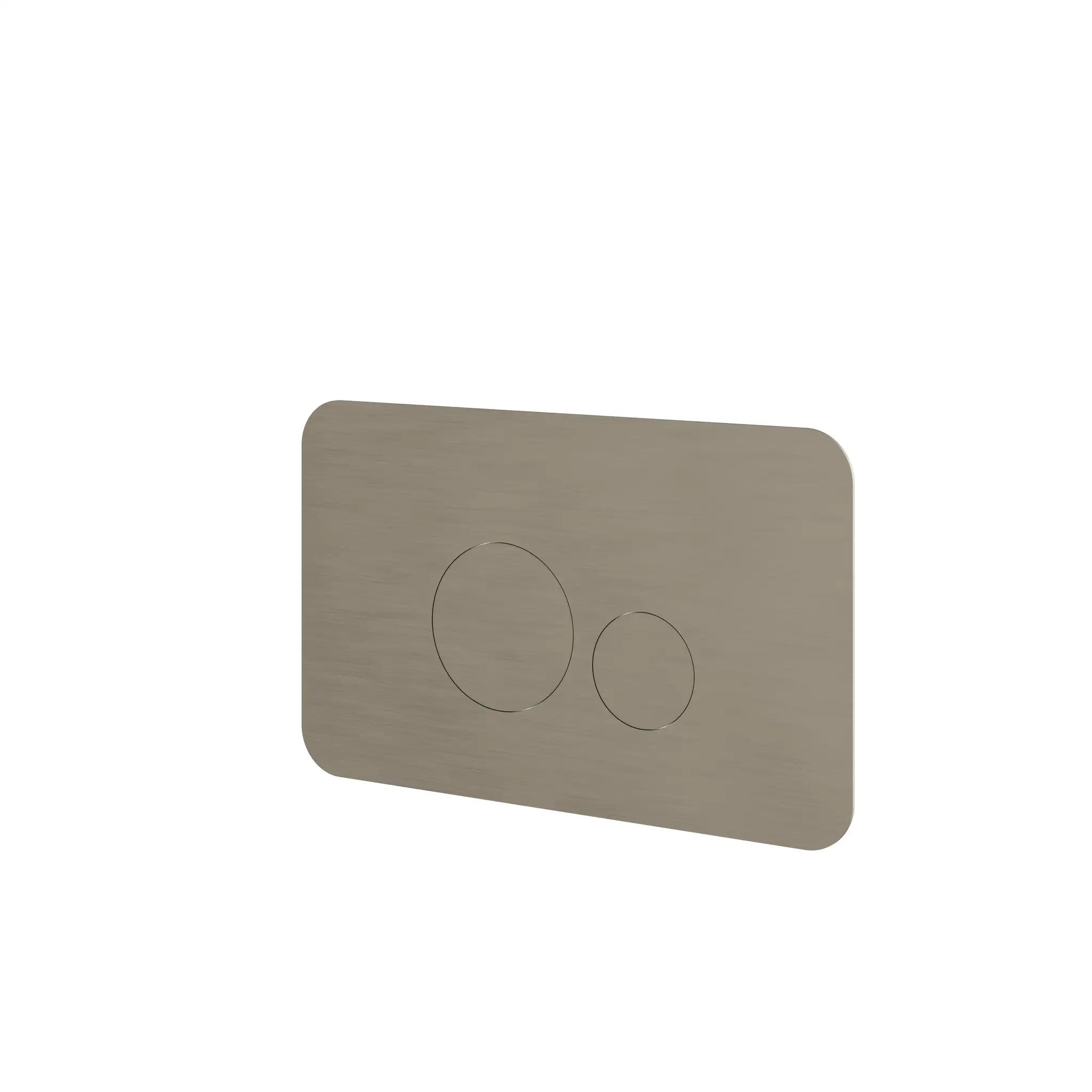 Aquabrass Round Flush Plate for Toilet by Aquabrass