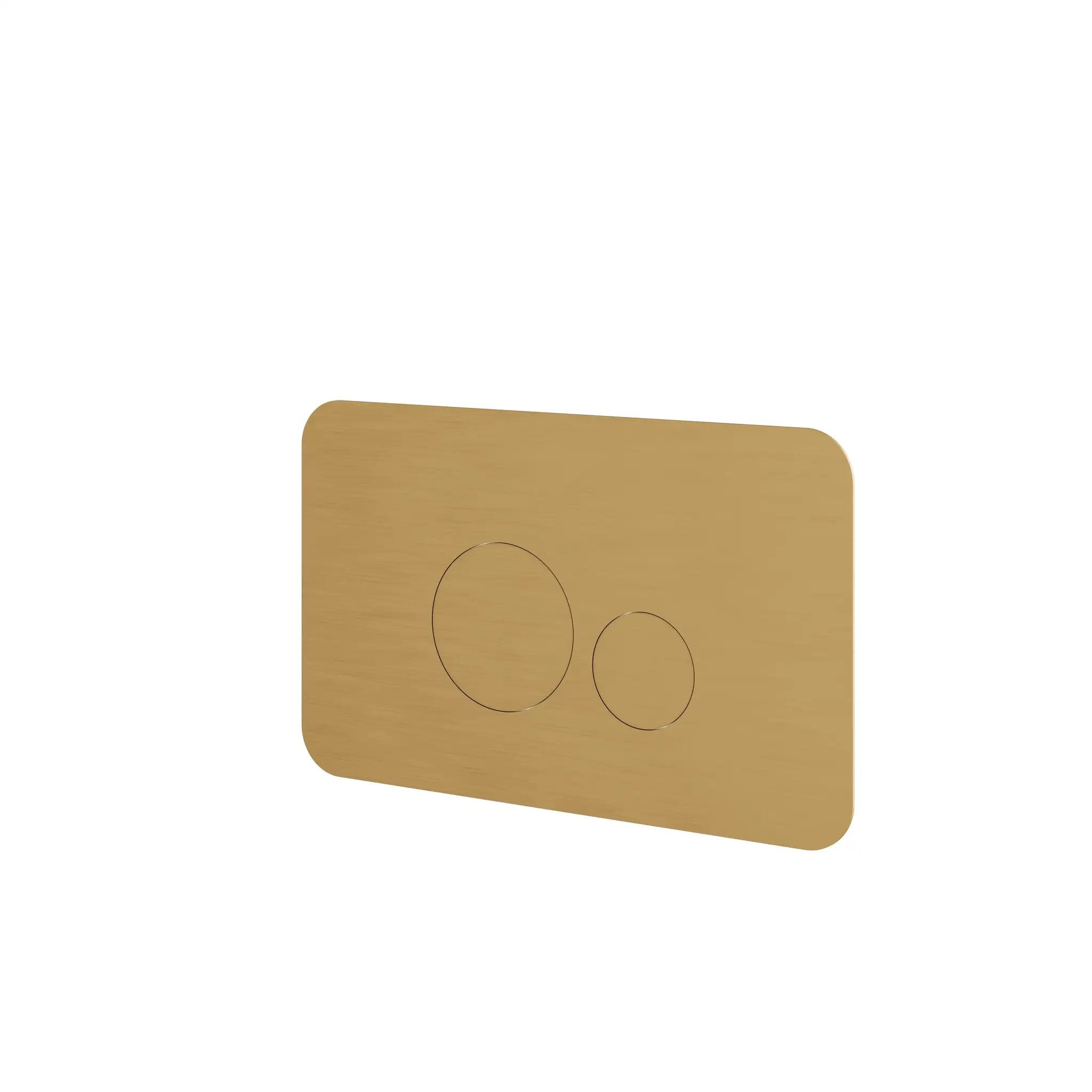 Aquabrass Round Flush Plate for Toilet by Aquabrass