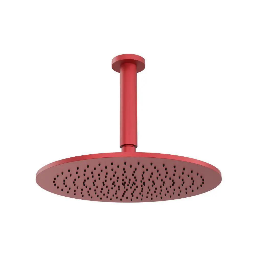 Flusso 12" Rain Head with 6" Ceiling Mount Arm by Flusso