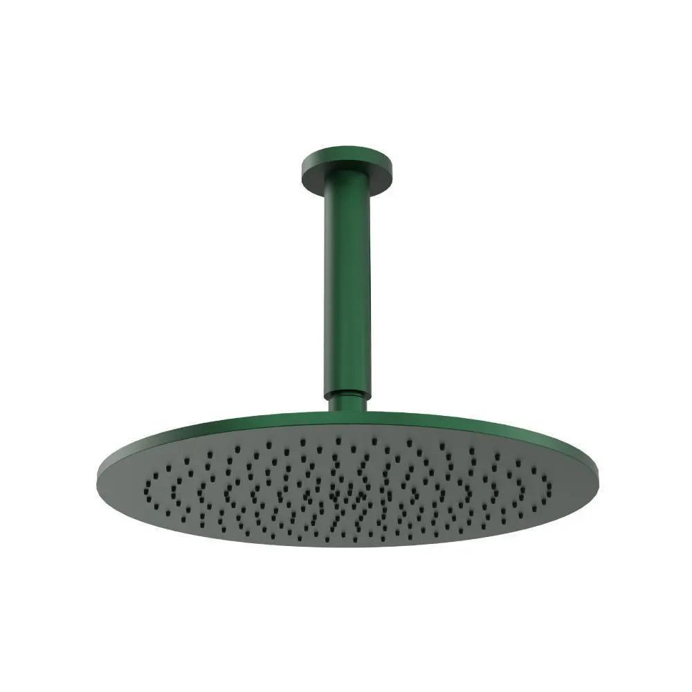 Flusso 12" Rain Head with 6" Ceiling Mount Arm by Flusso