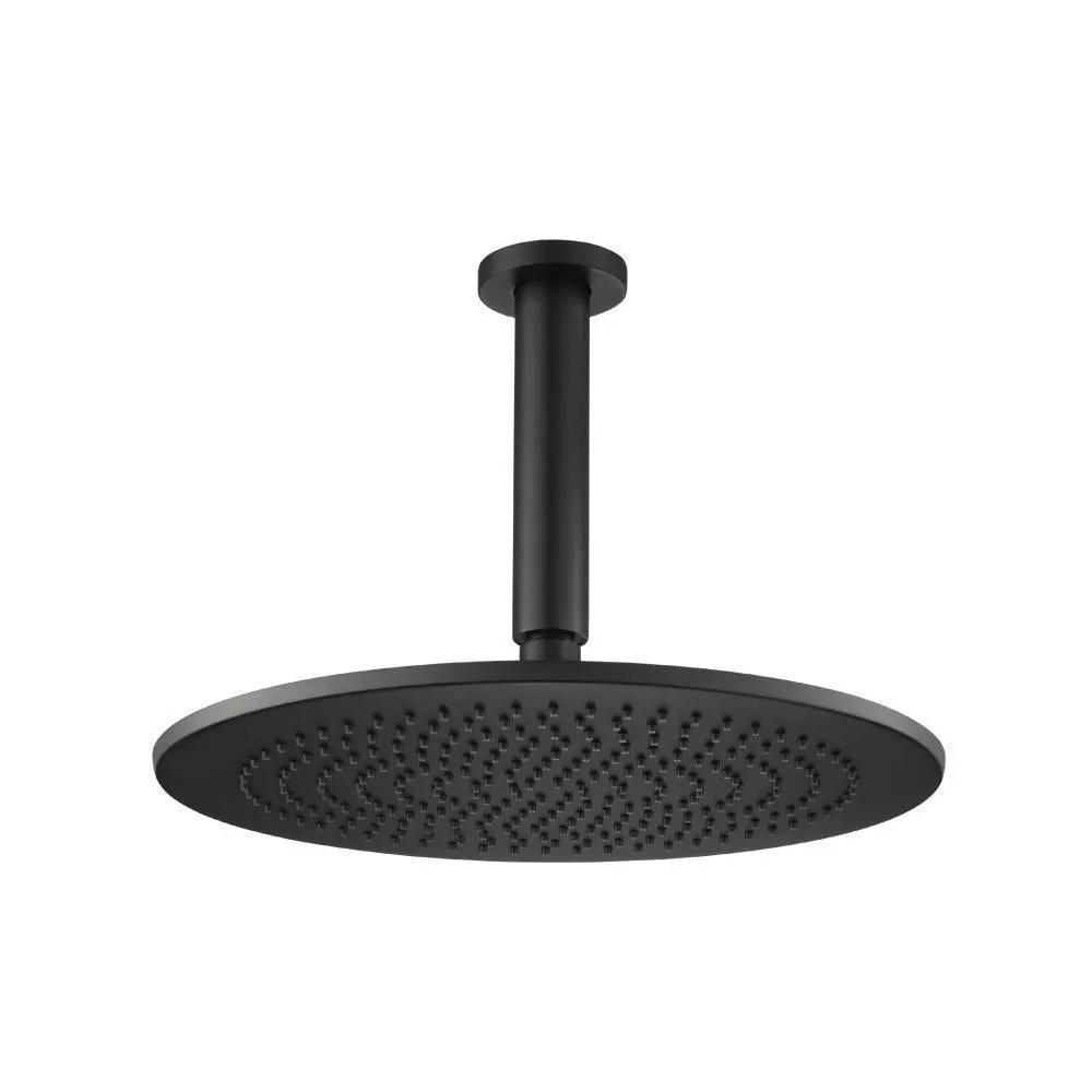 Flusso 12" Rain Head with 6" Ceiling Mount Arm by Flusso
