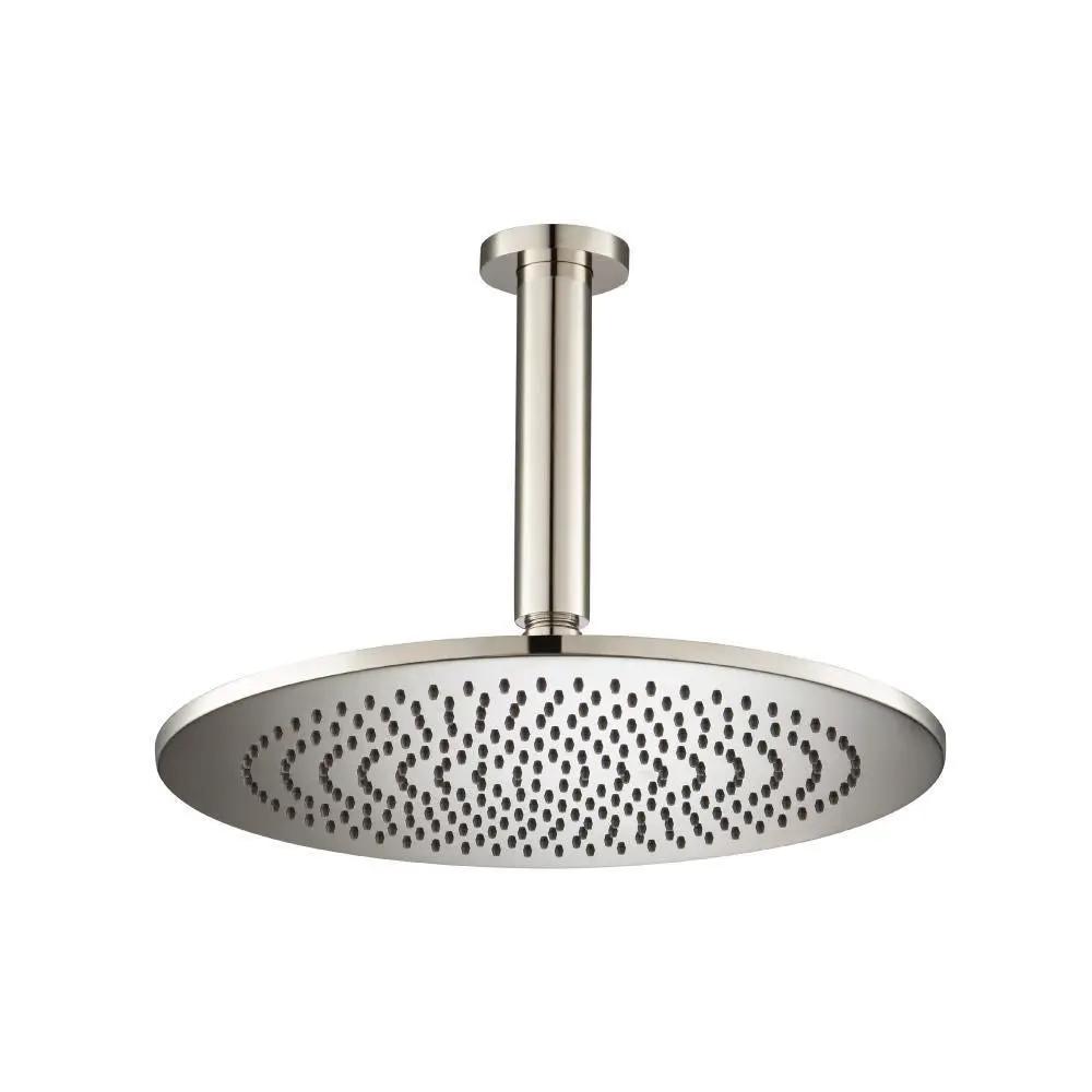 Flusso 12" Rain Head with 6" Ceiling Mount Arm by Flusso