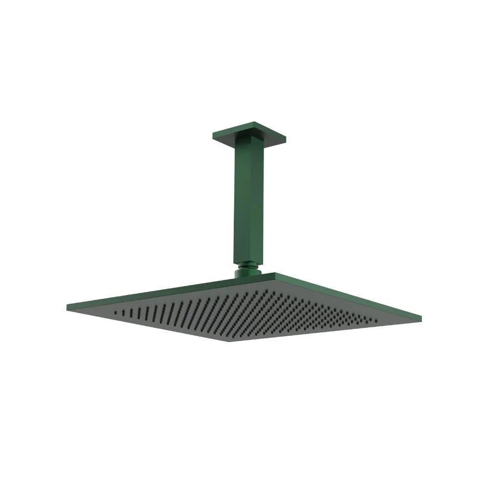 Flusso 12" Rain Head with 6" Ceiling Mount Arm by Flusso