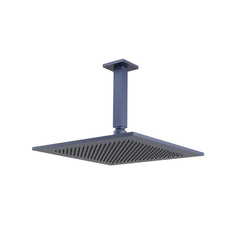 Flusso 12" Rain Head with 6" Ceiling Mount Arm by Flusso