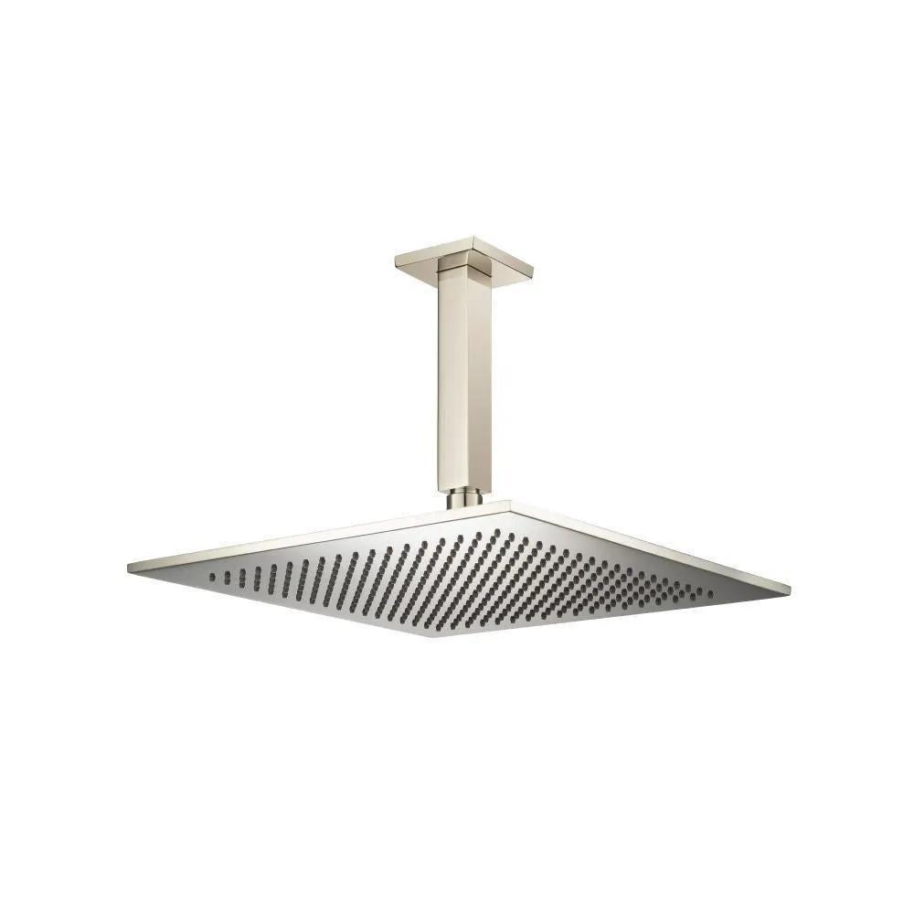 Flusso 12" Rain Head with 6" Ceiling Mount Arm by Flusso