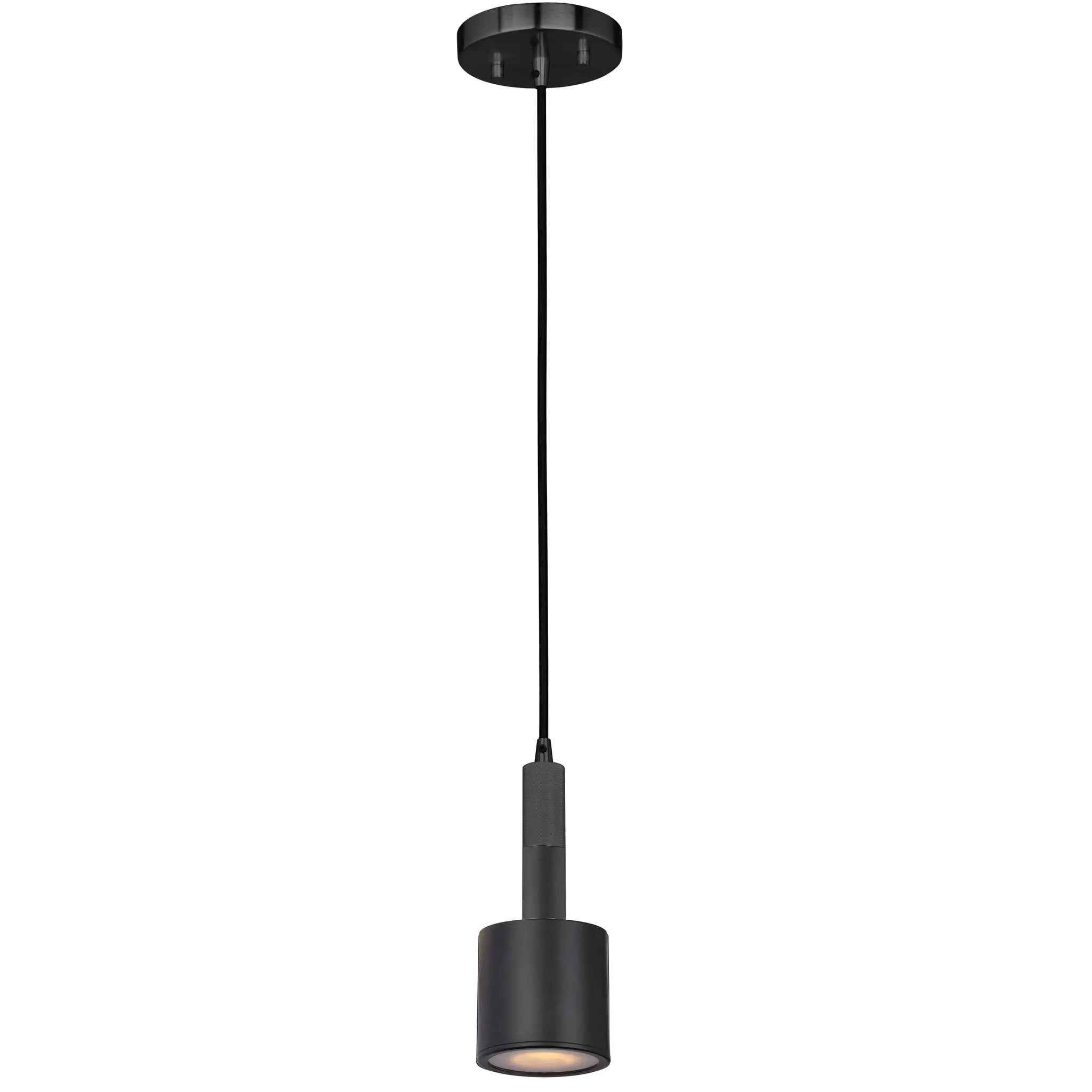 Dainolite 1 Light Pendant with Frosted Diffuser by Dainolite