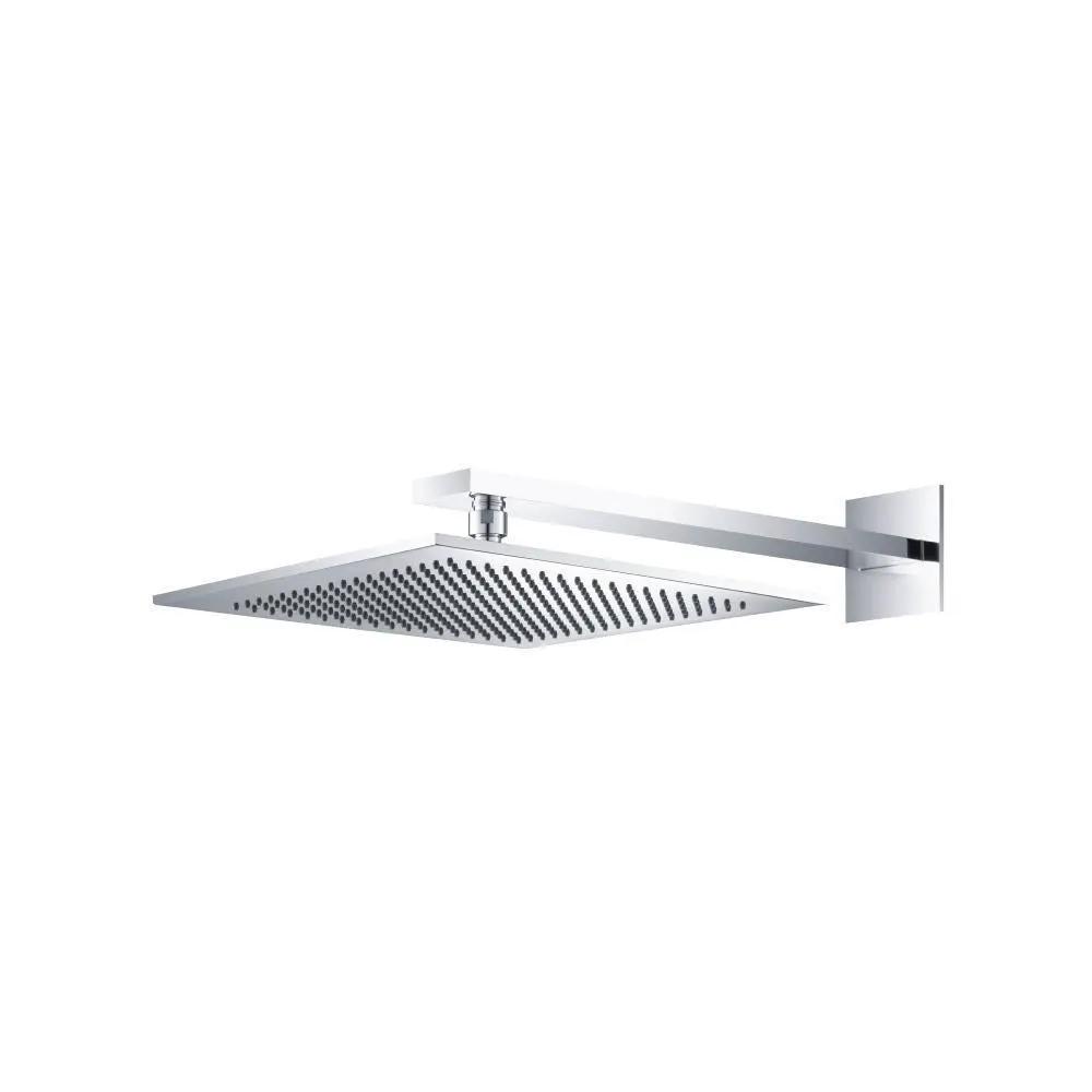 chrome shower head