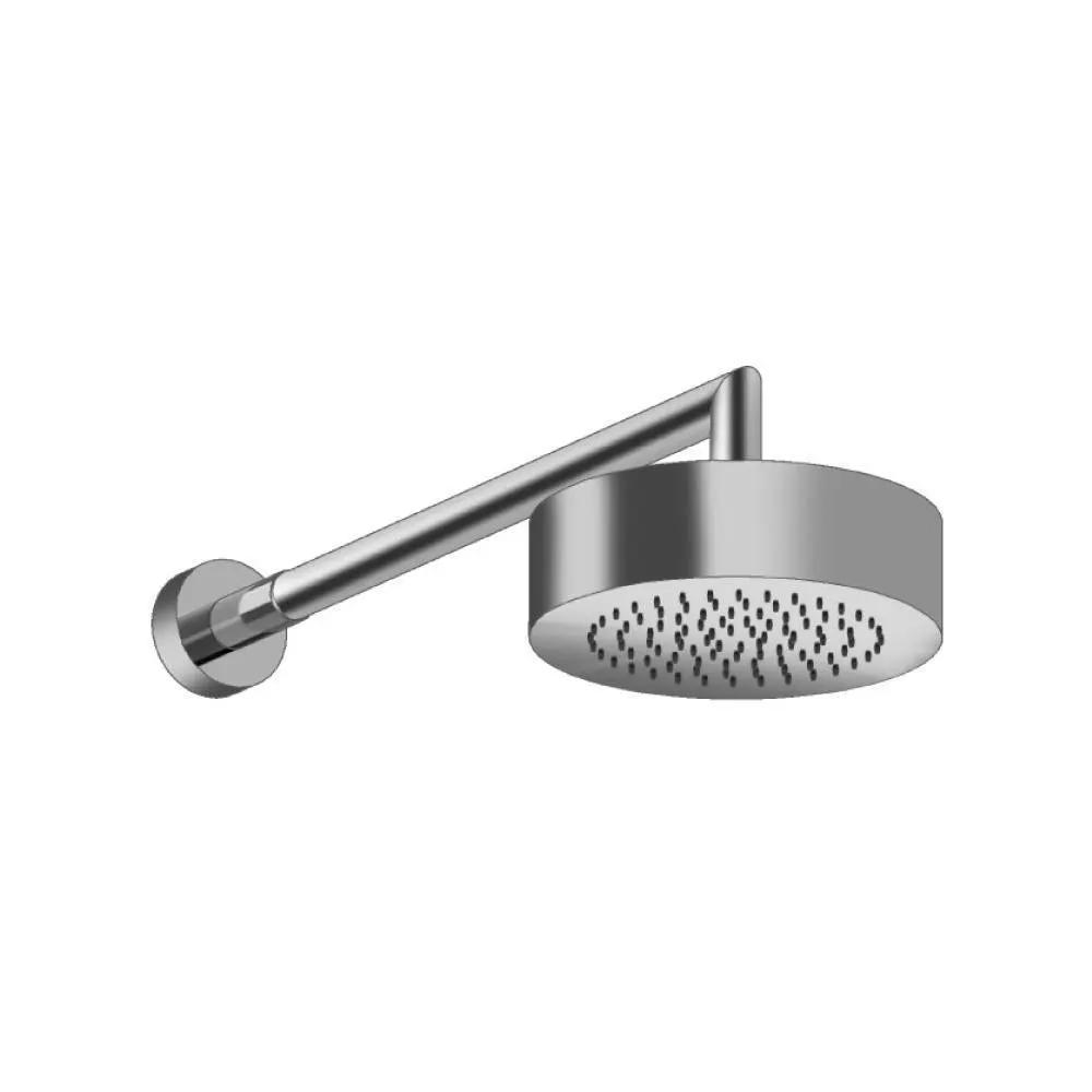chrome shower head