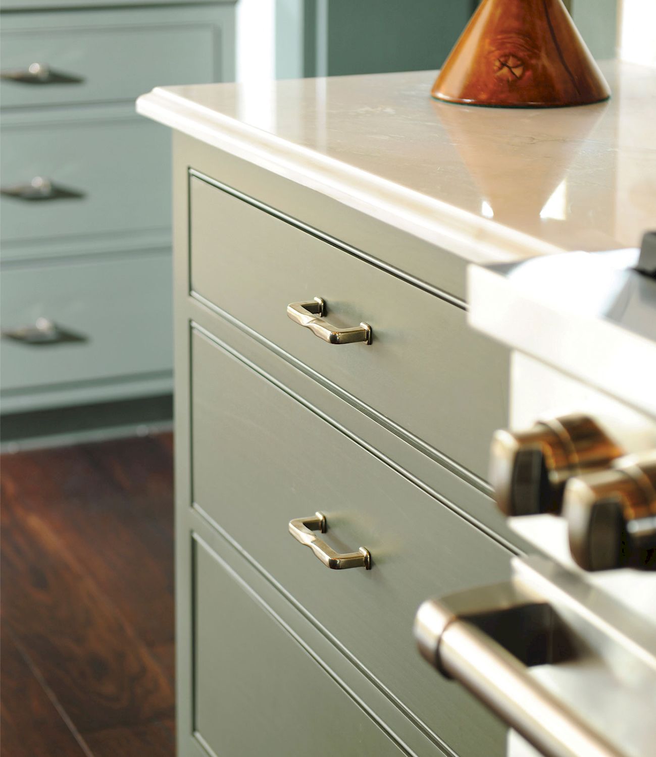 bronze brushed cabinet pull 