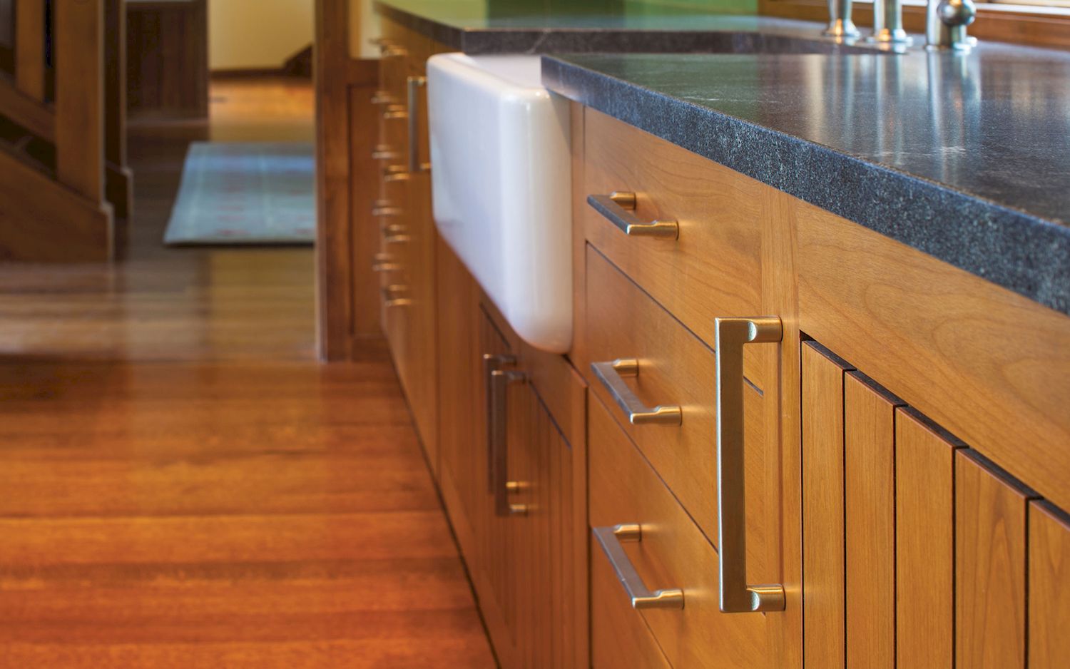 bronze brushed cabinet pull 