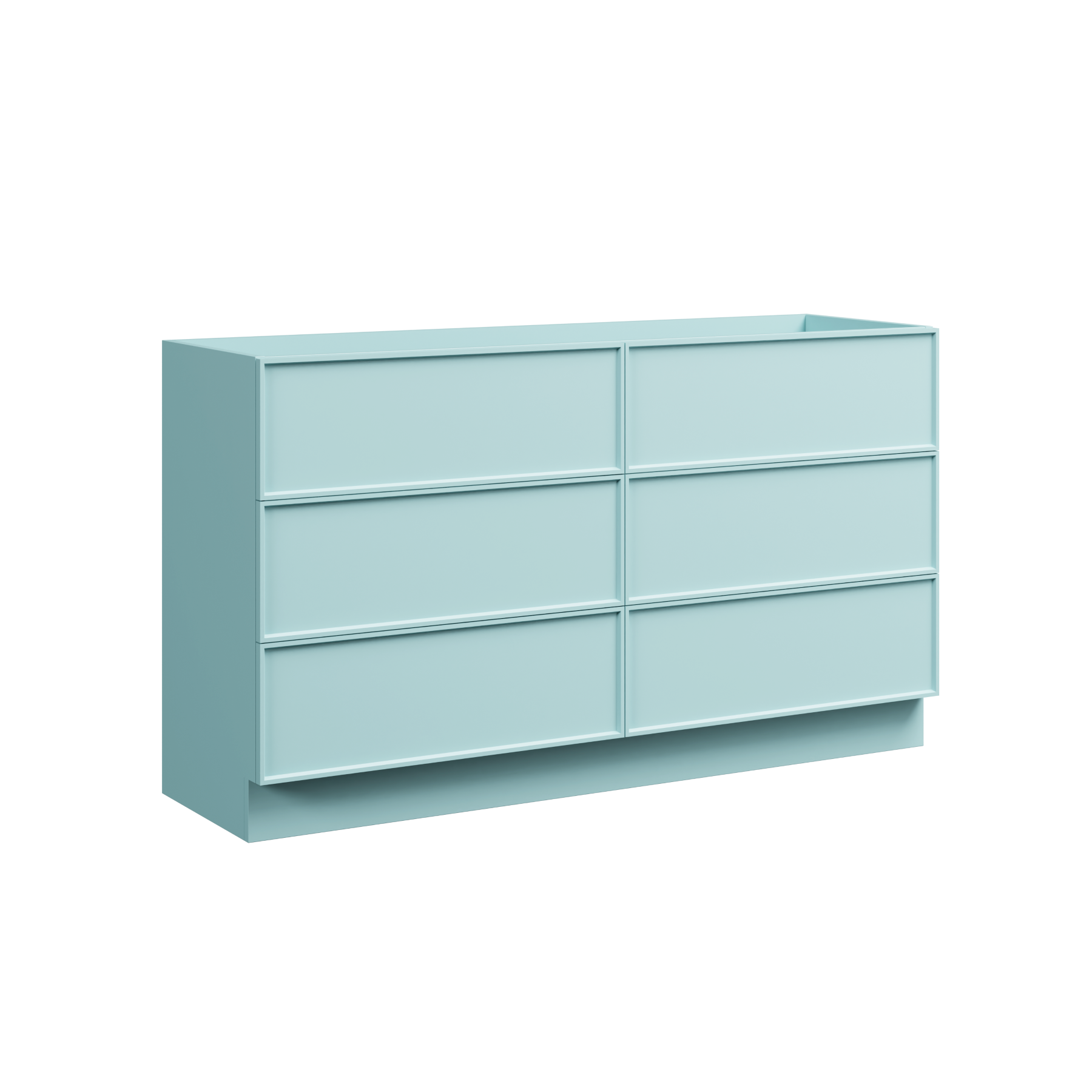 Timberline Roxbury 60" x 18" x 34.5" Floor Standing Double Vanity