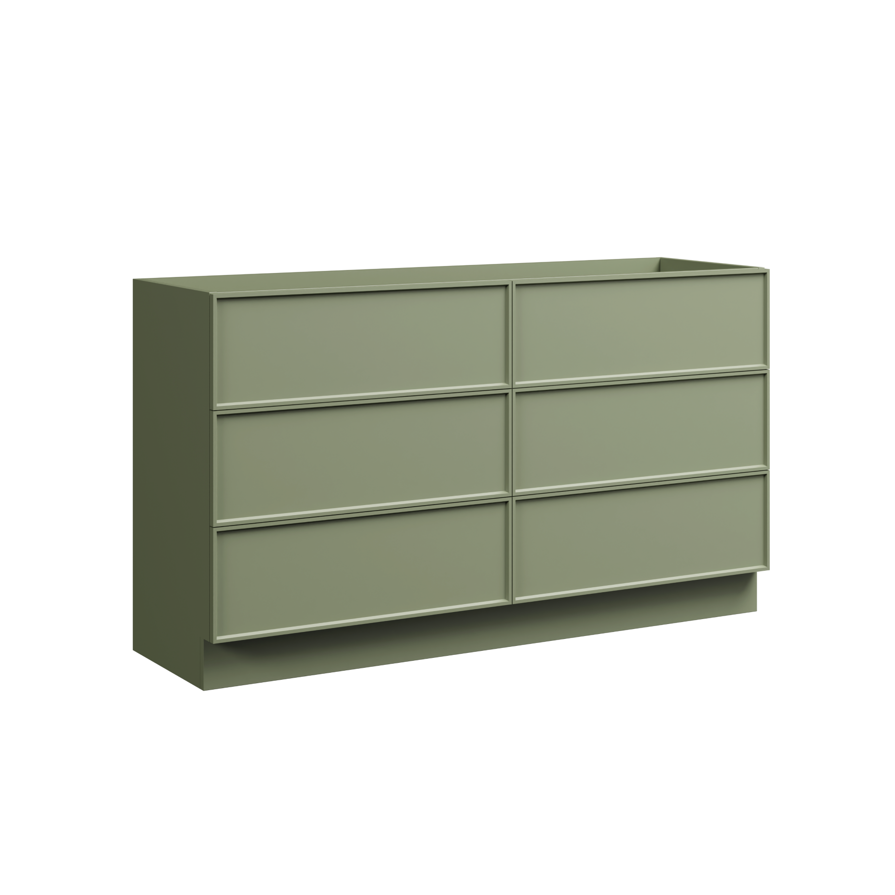 Timberline Roxbury 60" x 18" x 34.5" Floor Standing Double Vanity