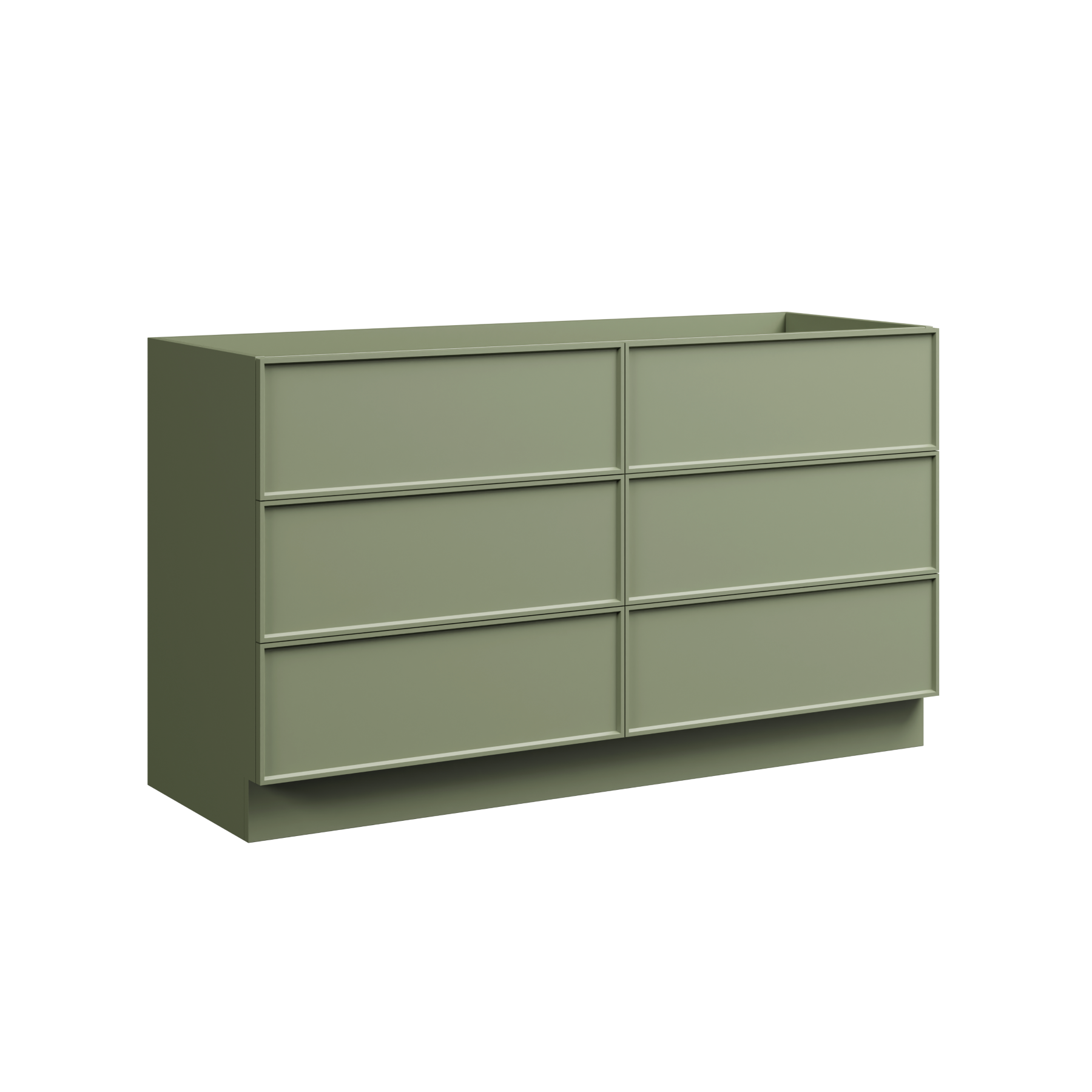 Timberline Roxbury 60" x 21" x 34.5" Floor Standing Double Vanity