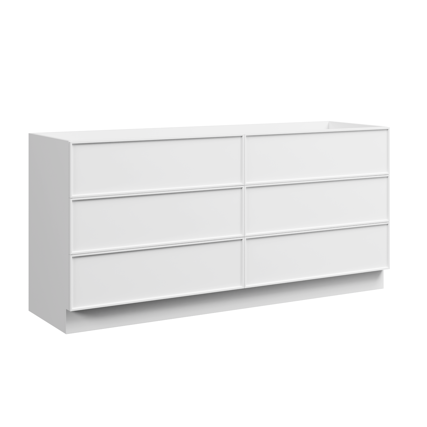 Timberline Roxbury 72" x 21" x 34.5" Floor Standing Double Vanity