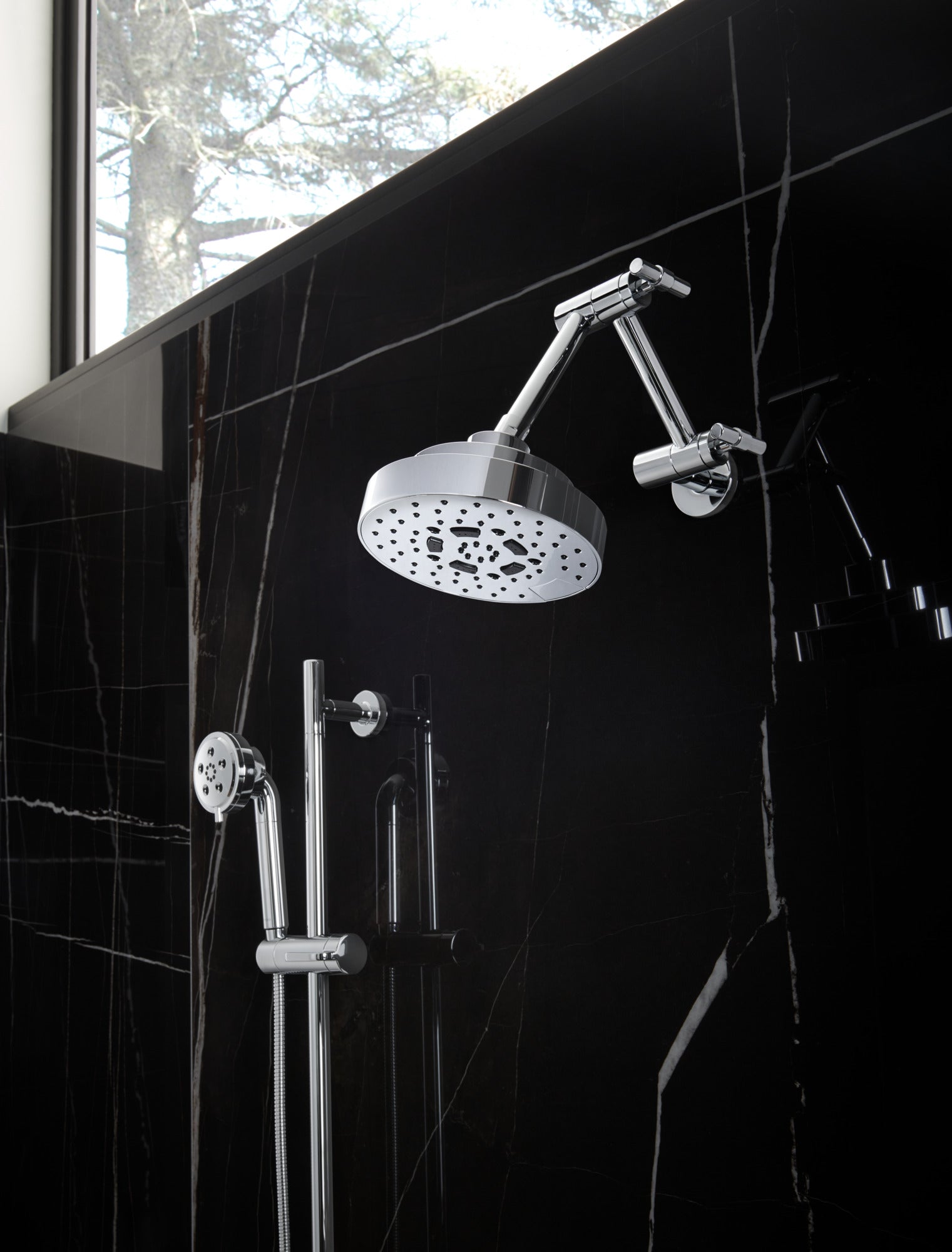 chrome handshower